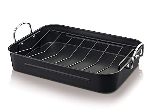 beka-16370384-plat-four-en-t-le-d-acier-noir-38-x-29-x-12-cm-avec-rev-tement-ant image 4