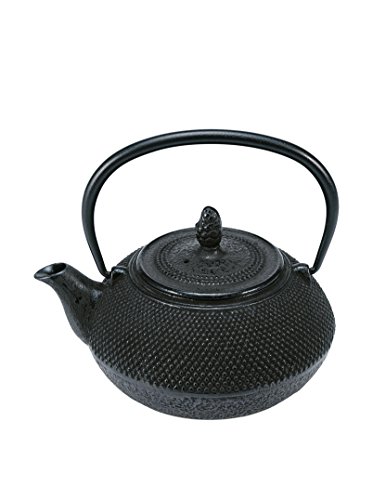 beka-ceylon-mini-16409164-th-i-re-en-fonte-0-6-l-noir-mat-avec-passoire-tamis-to image 2