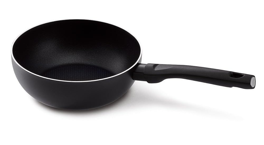 beka-kitchen-fun-13850204-mini-po-le-wok-aluminium-20-cm-noir-rev-tement-gaufr-s image 1