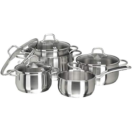 beka-lot-de-5-pi-ces-royal-batterie-de-cuisine-inox-argent-casseroles-avec-couve image 3