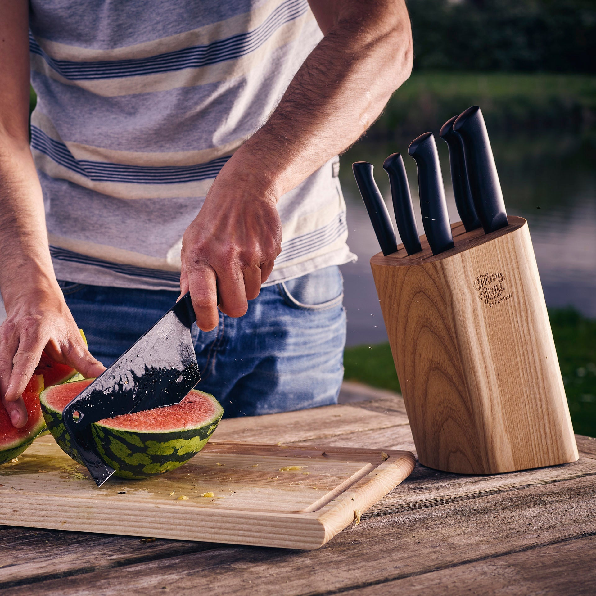 greenpan-chop-grill-bloc-couteaux-pour-pr-parer-assaisonner-et-griller image 5