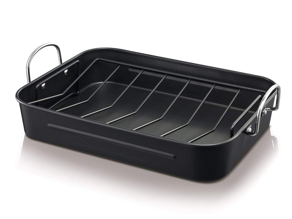 beka-16370384-plat-four-en-t-le-d-acier-noir-38-x-29-x-12-cm-avec-rev-tement-ant image 1