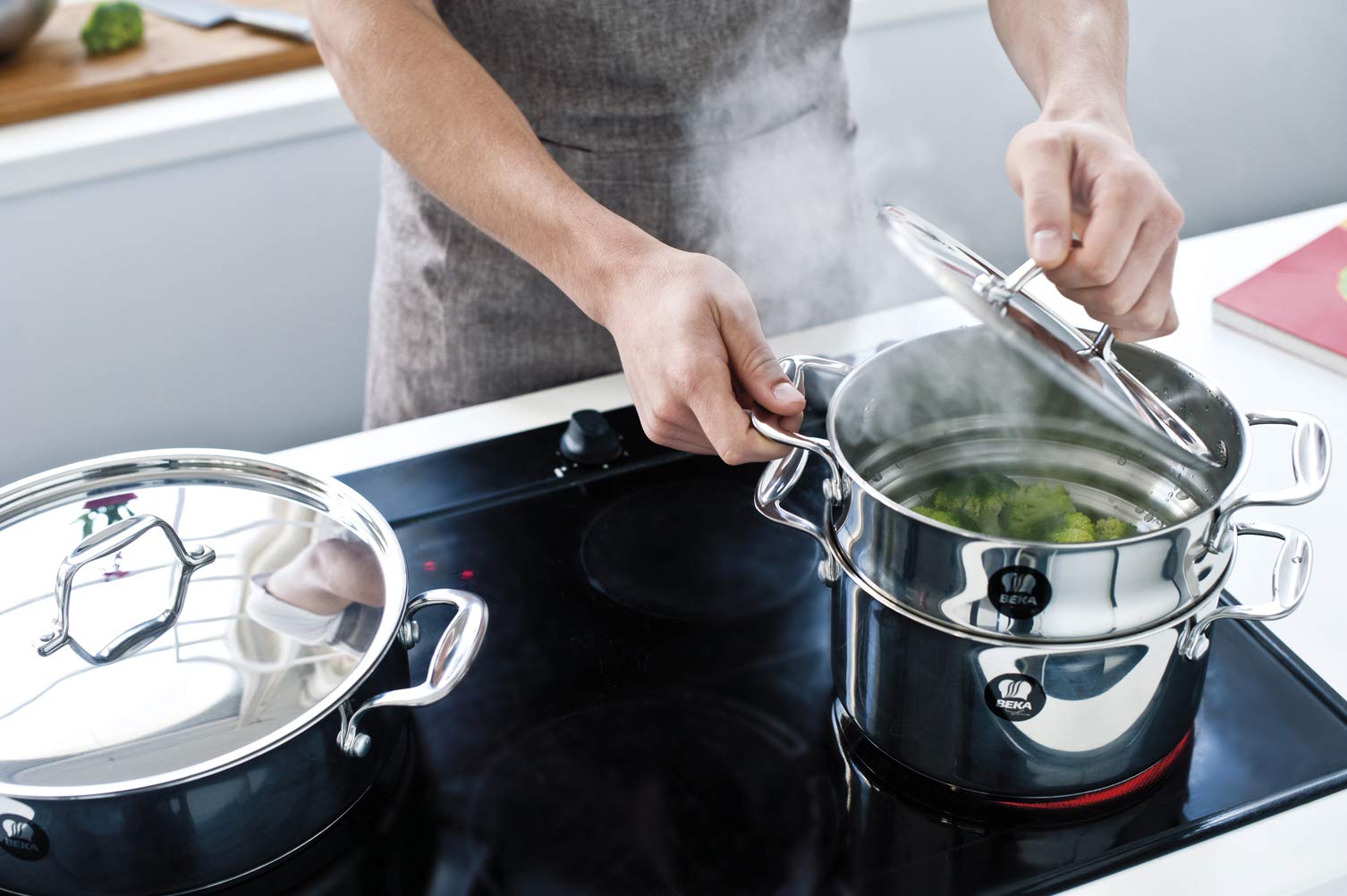 beka-bekaline-chef-12060294-passoire-vapeur-en-acier-inoxydable-18-10-24-cm-tous image 2