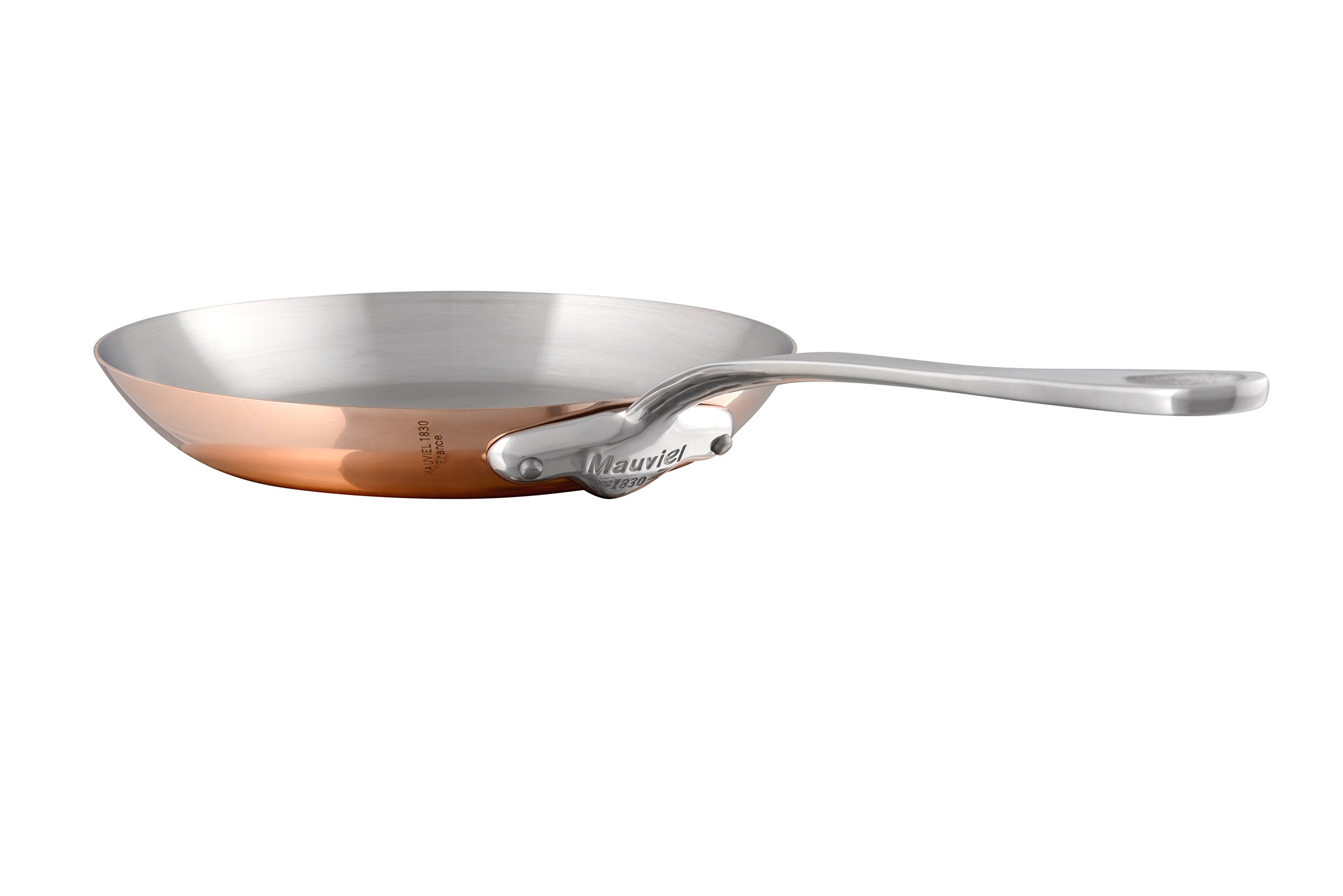 mauviel-m-h-ritage-m-150s-po-le-en-cuivre-20-cm-1-5-mm-avec-int-rieur-inox-et-ma image 1