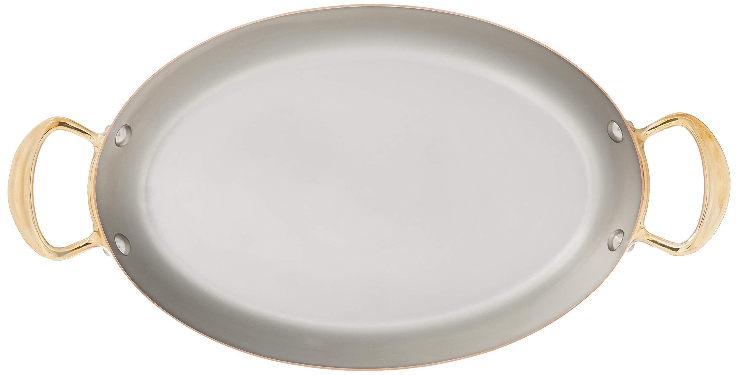 mauviel-m-h-ritage-150b-672430-plat-ovale-en-cuivre-1-5-mm-90-cuivre-et-int-rieu image 3