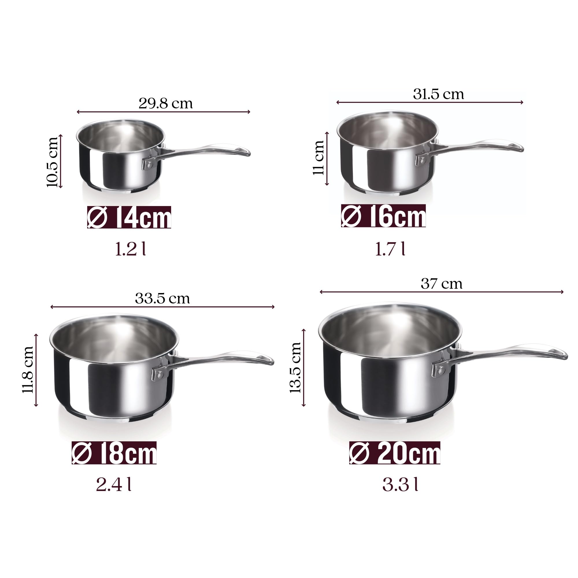 beka-chef-lot-de-4-casseroles-inox-18-10-14-16-18-20-cm-fond-capsul-3-couches-to image 3
