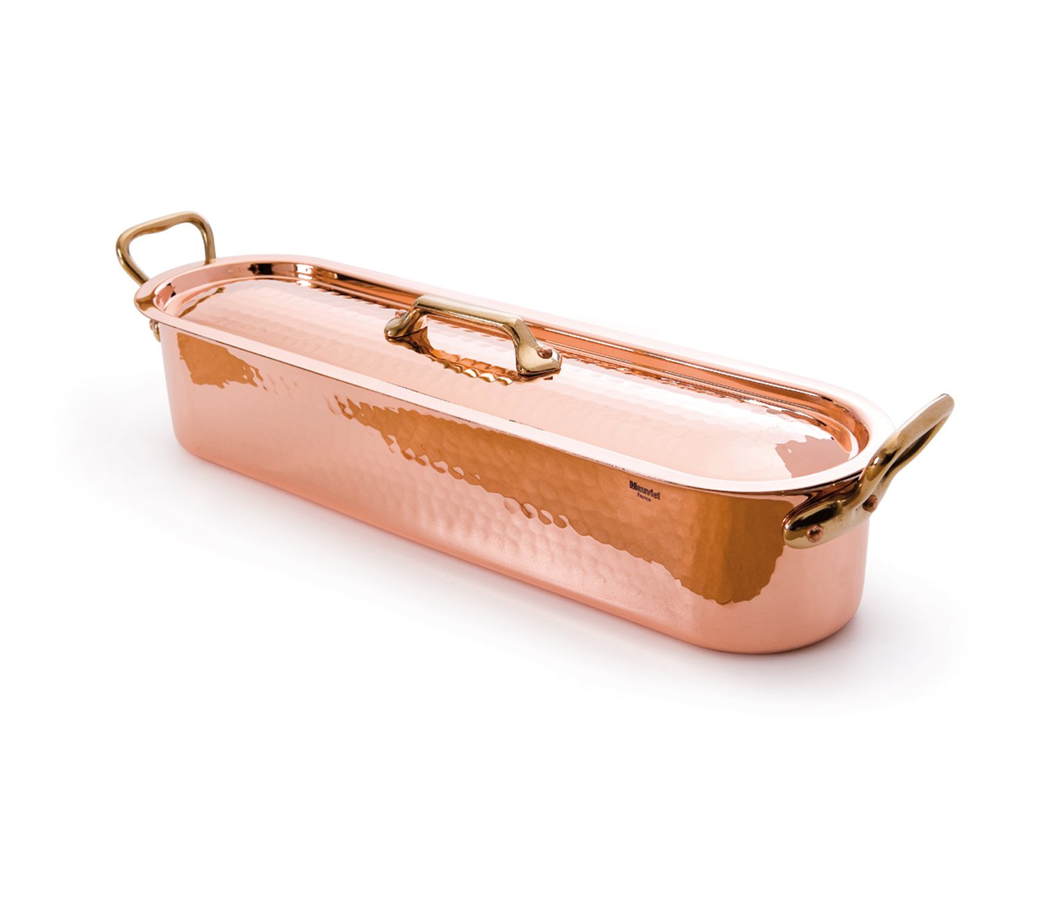 mauviel-1830-m-tradition-216060-poissonni-re-en-cuivre-martel-60-x-15-cm-int-rie image 1