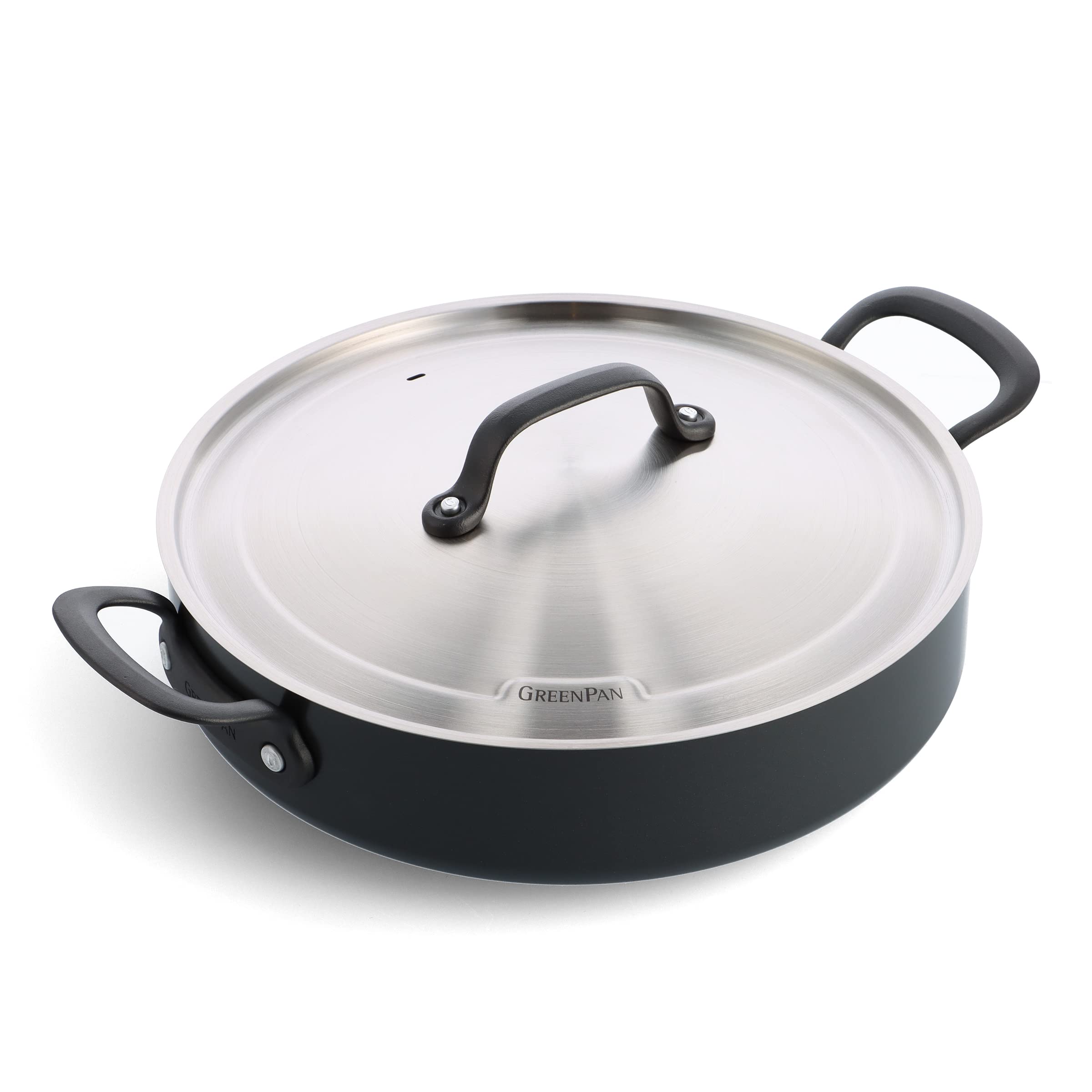 greenpan-craft-sauteuse-24-cm-4-9-l-c-ramique-anodis-e-dur-antiadh-sive-sans-pfa image 1