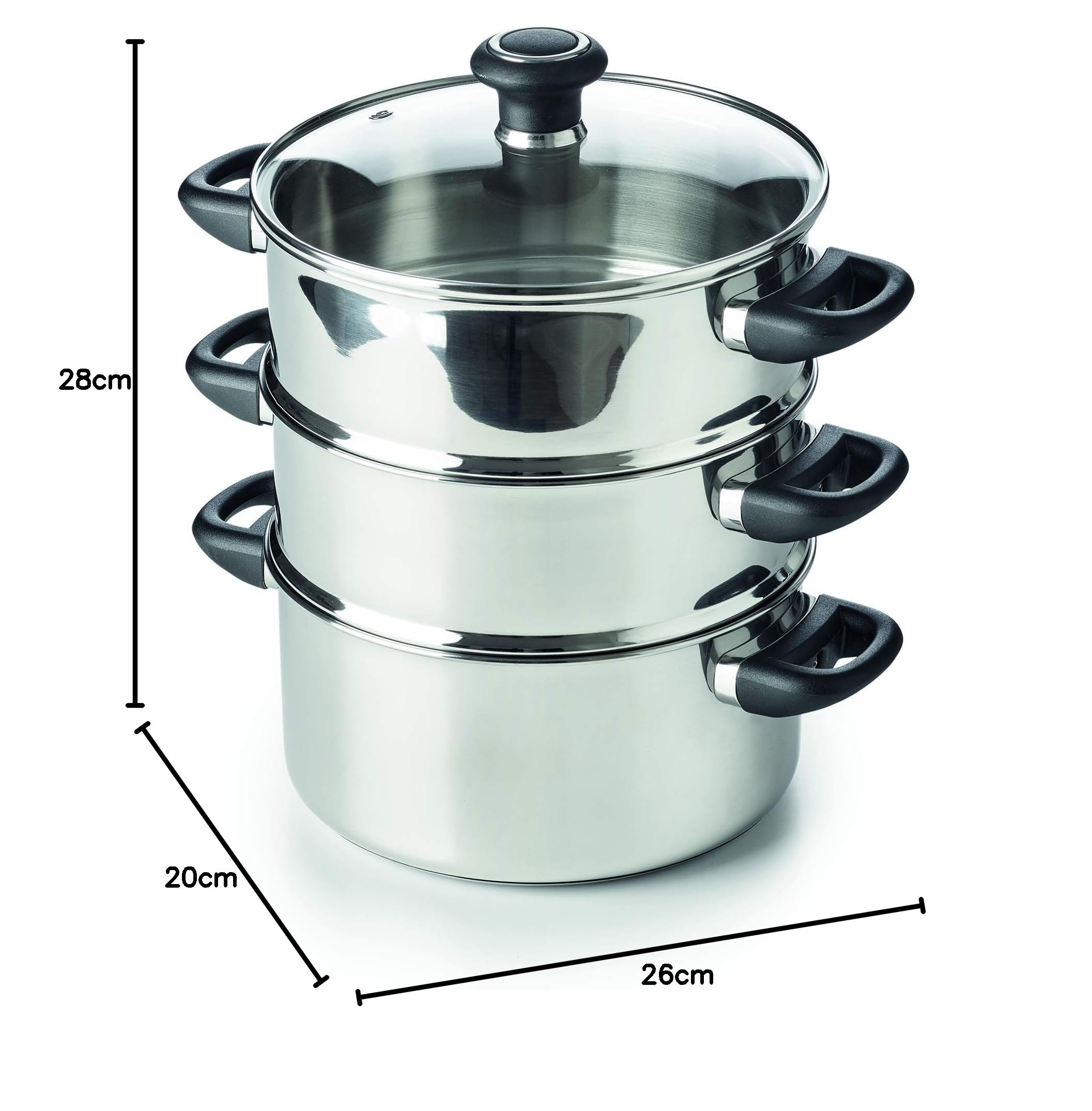 beka-polo-cuiseur-vapeur-inox-18-10-20-cm-2-8-l-avec-2-paniers-vapeur-et-couverc image 5
