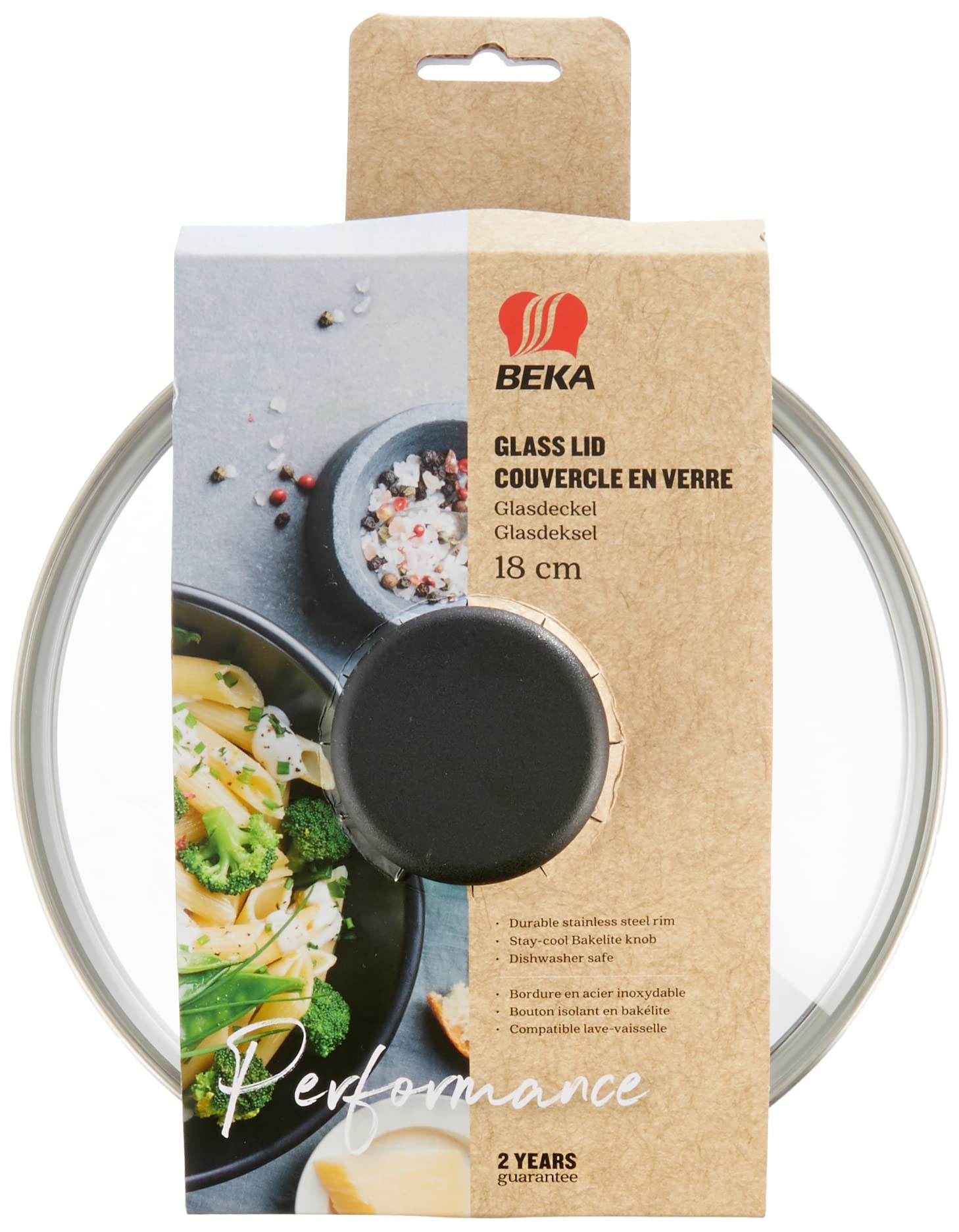 beka-performance-12209194-couvercle-en-verre-18-cm-bouton-bak-lite-noir image 2