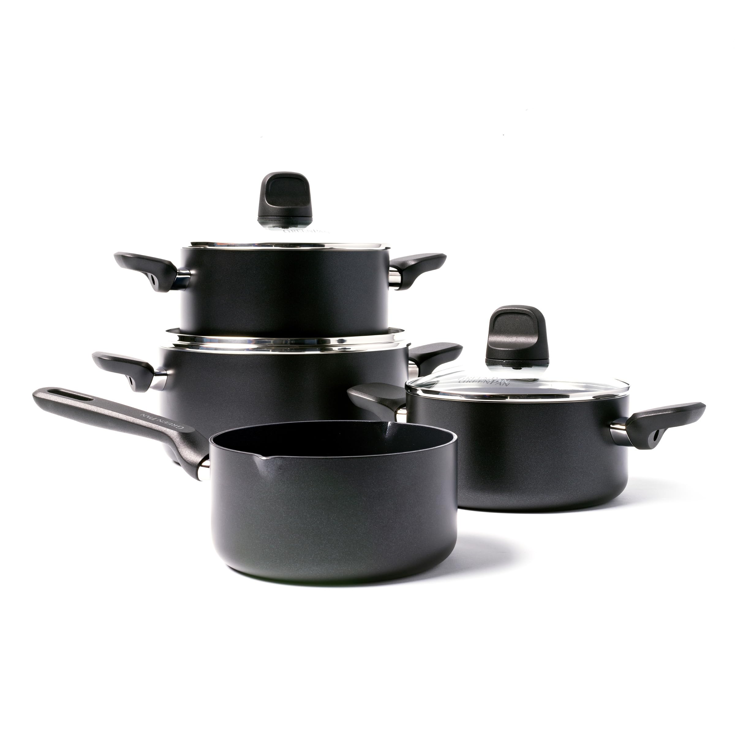 greenpan-memphis-set-de-4-po-les-et-casseroles-rev-tement-c-ramique-thermolon-sa image 1