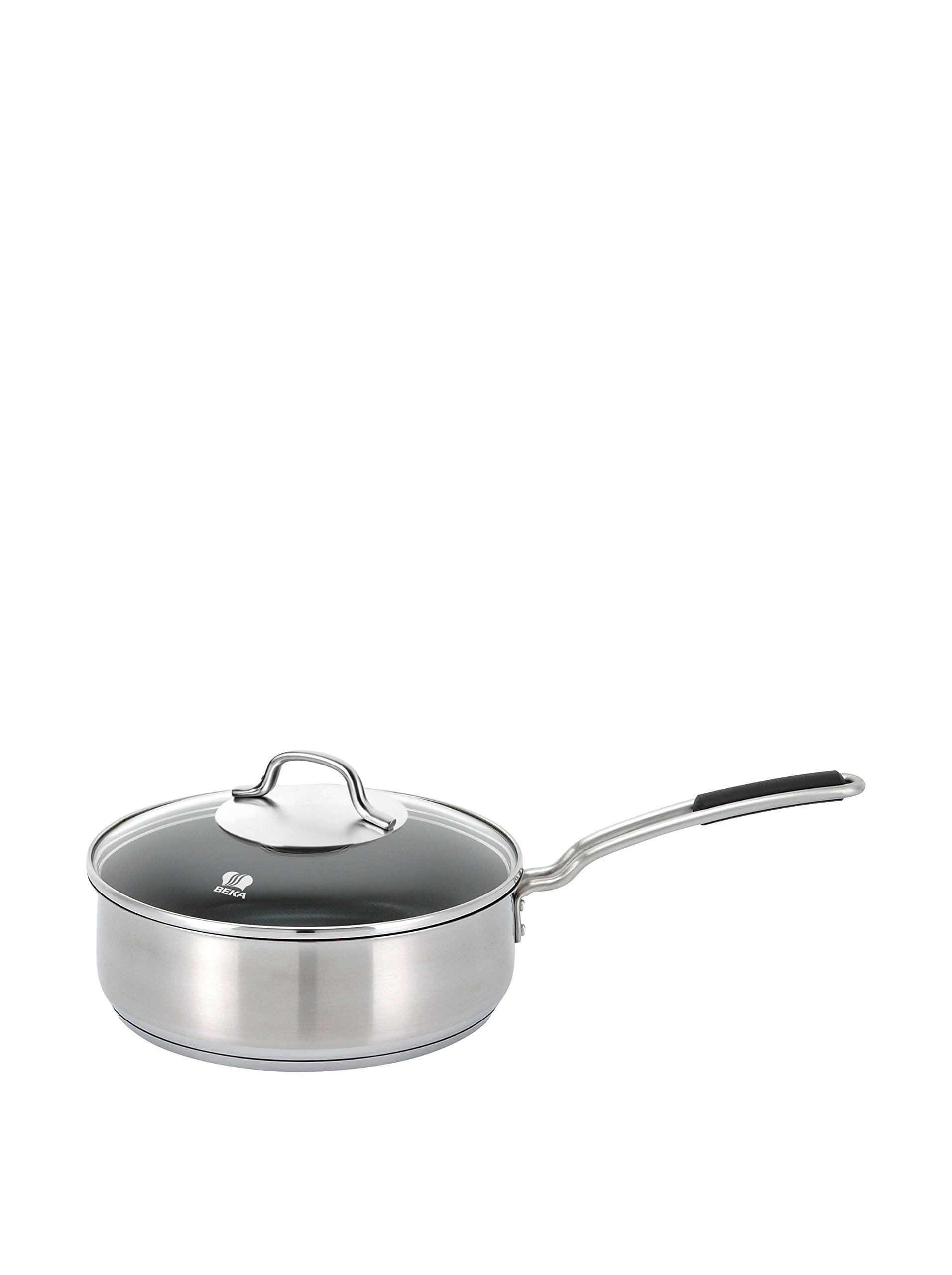 beka-royal-sauteuse-24-cm-3-6-l-avec-couvercle-en-verre-inox-int-rieur-rev-tu-sa image 1