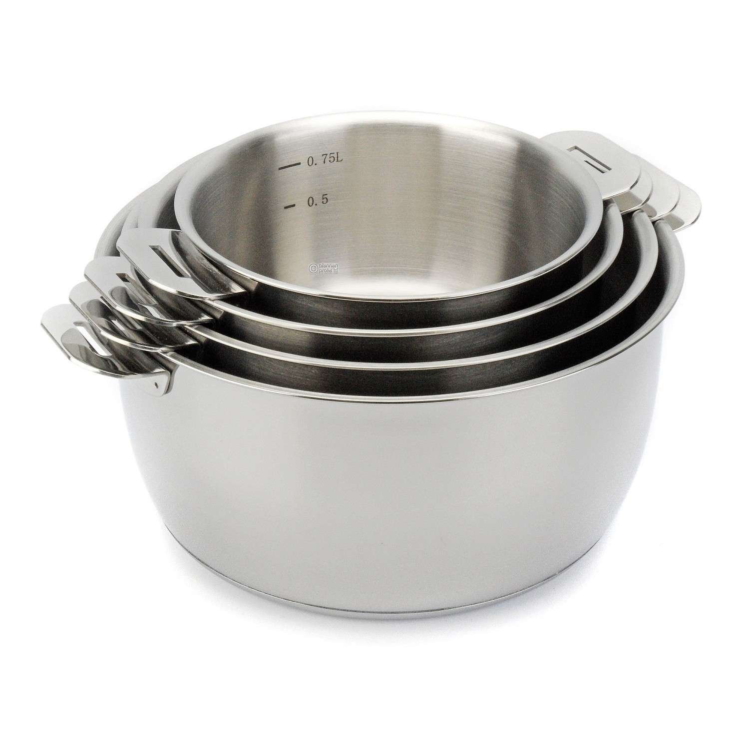 beka-select-lot-de-4-casseroles-inox-18-10-sans-poign-e-14-16-18-20-cm-triple-fo image 1