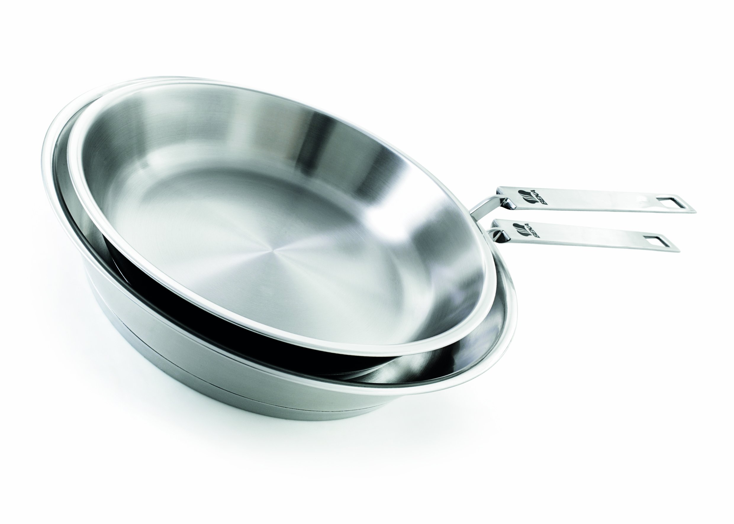 beka-bekaline-13577974-nest-set-de-2-po-les-frire-inox-18-10-24-28-cm-embo-table image 2