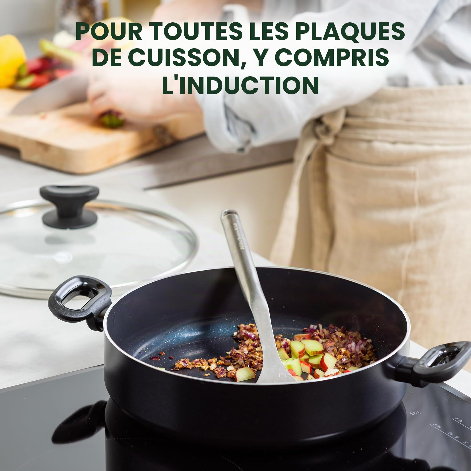 greenpan-torino-sauteuse-avec-couvercle-28-cm-4-2-l-antiadh-sive-c-ramique-sans- image 7