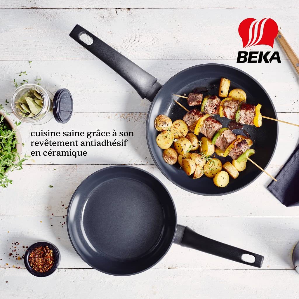 beka-kuro-po-le-frire-20-cm-c-ramique-renforc-e-titane-sans-pfas-tous-feux-dont- image 4