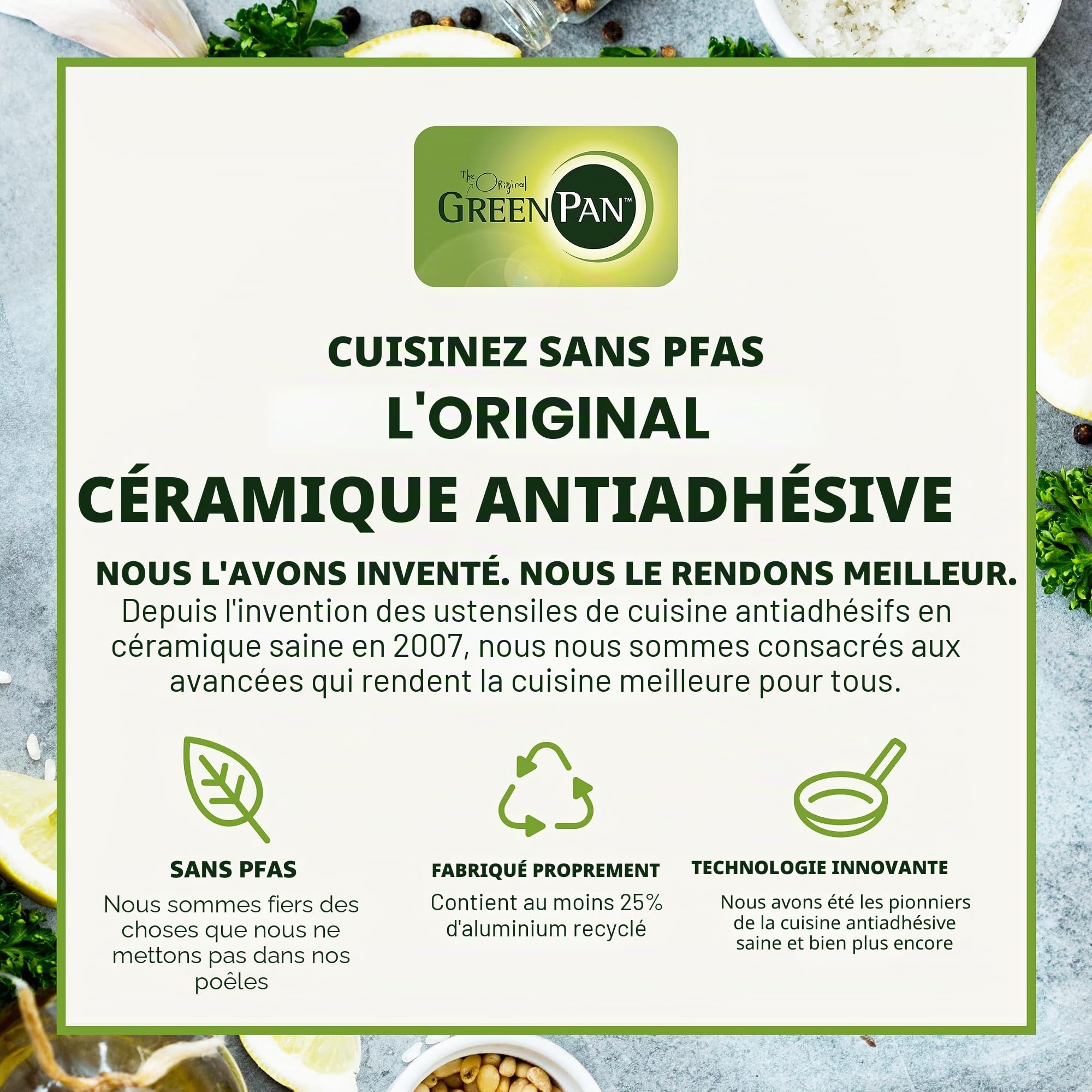 greenpan-cambridge-marmite-24-cm-4-9-l-avec-couvercle-antiadh-sif-c-ramique-sans image 3