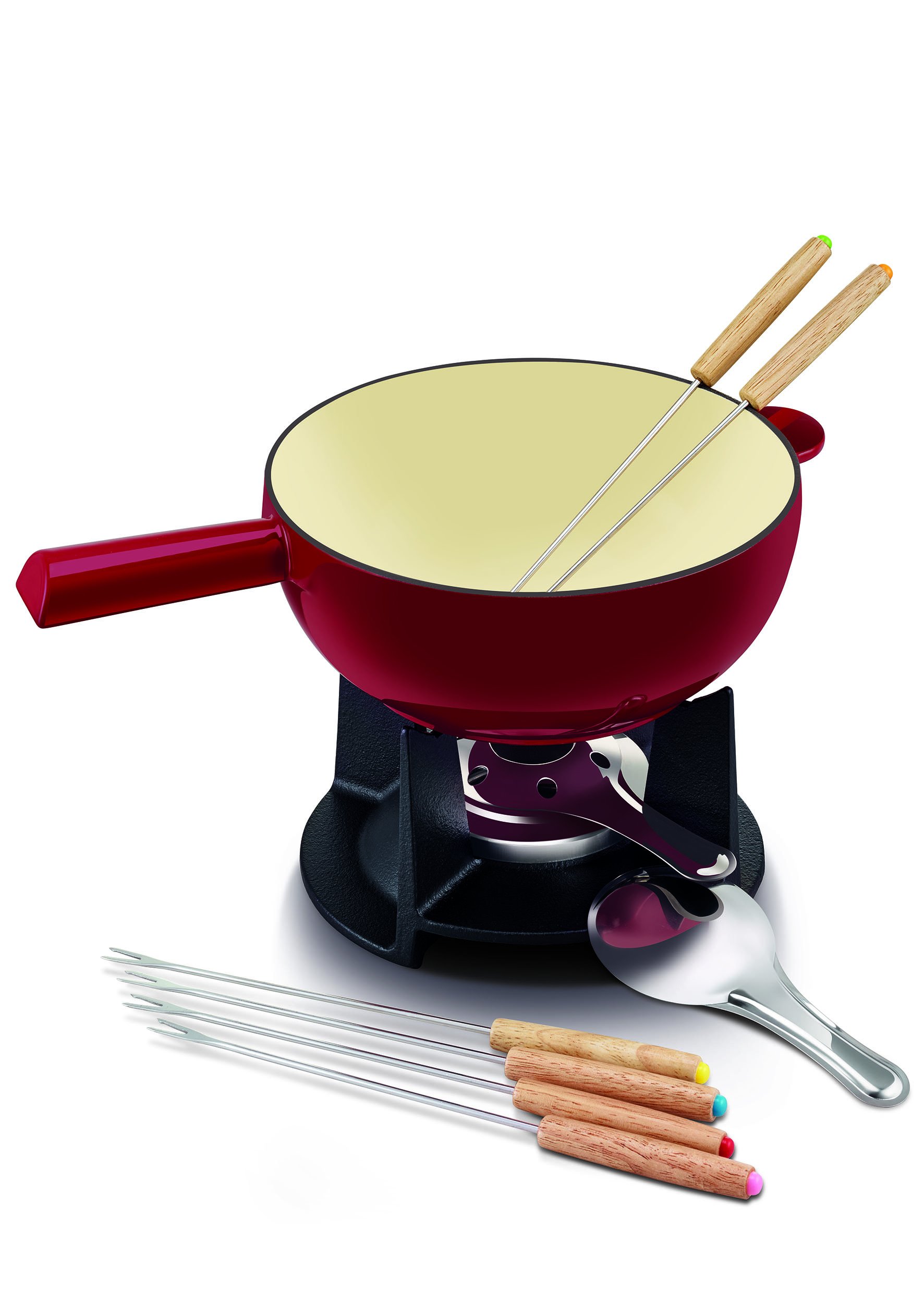 beka-ar-me-set-fondue-bourguignonne-en-fonte-maill-e-1-1-l-rouge-avec-couvercle- image 6