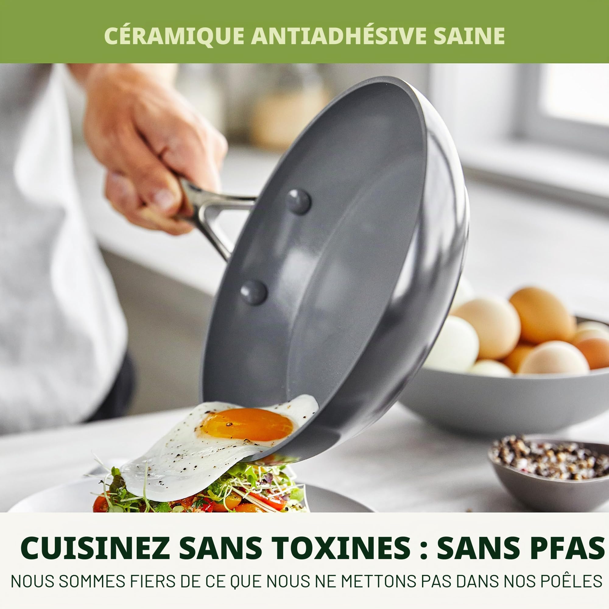 greenpan-valencia-pro-batterie-de-cuisine-11-pi-ces-en-c-ramique-antiadh-sive-sa image 2