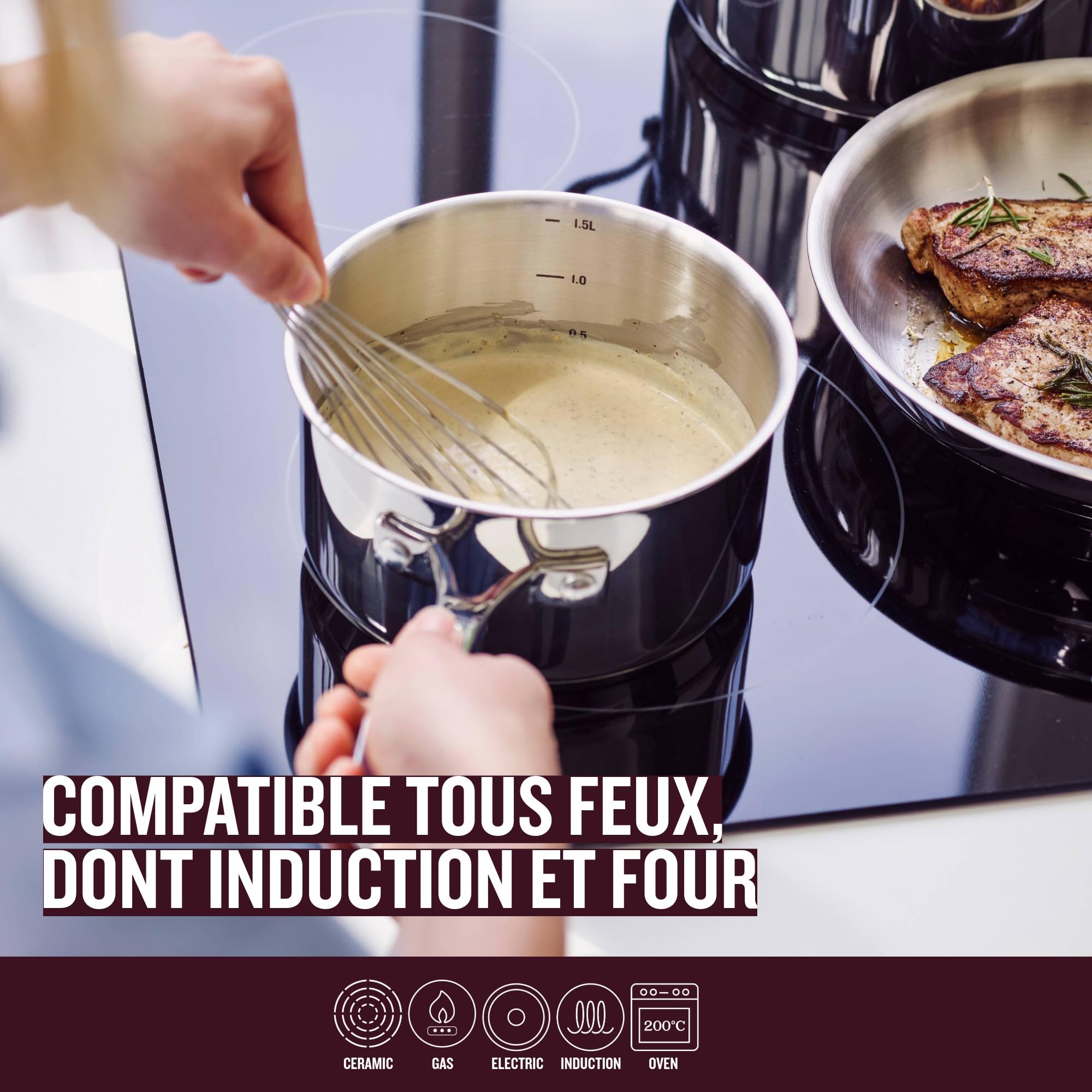 beka-chef-casserole-inox-18-10-14-cm-avec-manche-ergonomique-tous-feux-dont-indu image 2