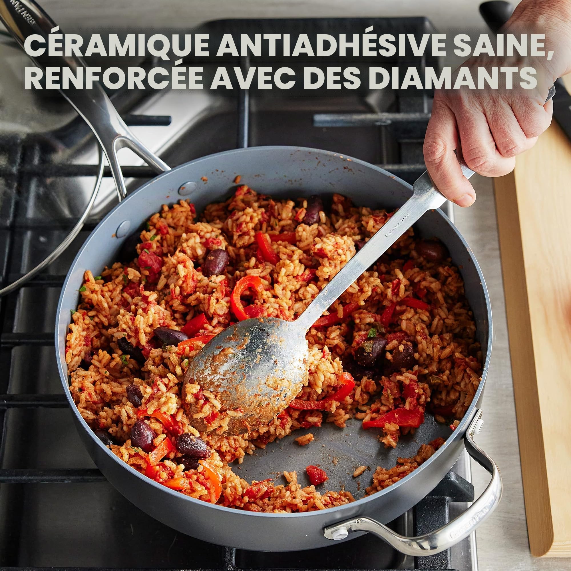 greenpan-valencia-pro-sauteuse-en-c-ramique-anodis-e-dure-28-cm-4-2-l-avec-couve image 3