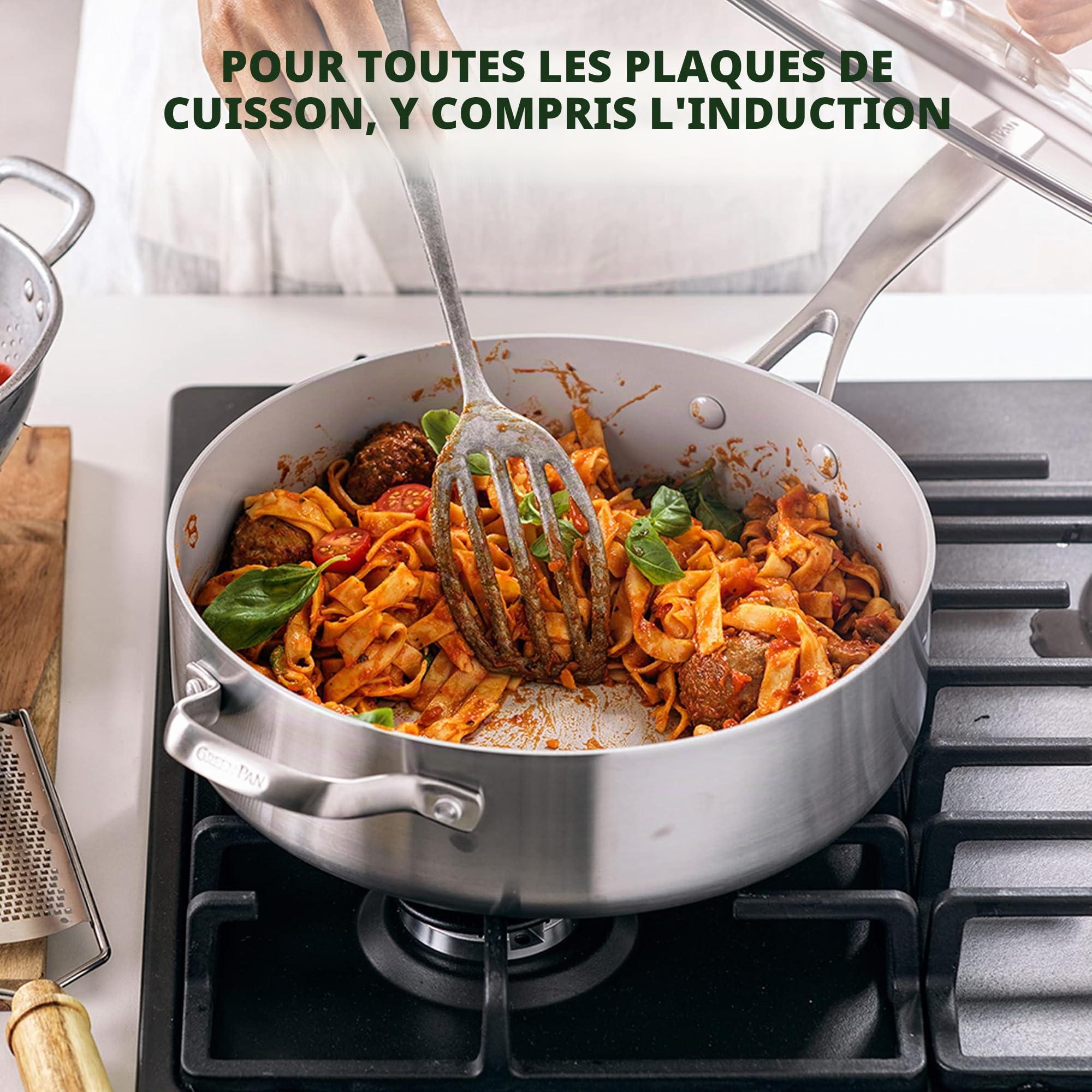 greenpan-venice-pro-tri-ply-sauteuse-en-acier-inoxydable-28-cm-4-8-l-c-ramique-s image 6