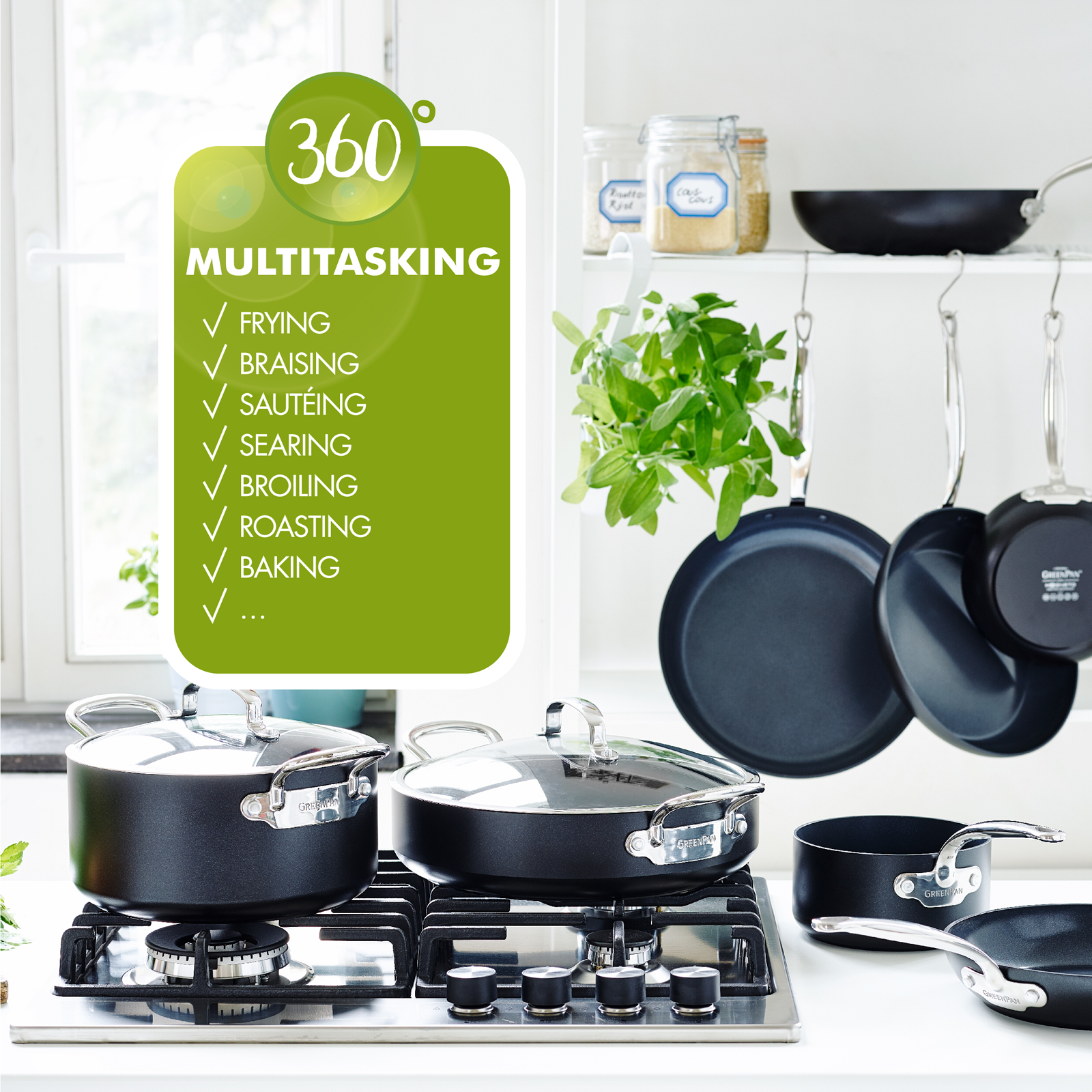 greenpan-barcelona-set-de-2-po-les-20-28-cm-aluminium-extra-pais-induction-magne image 8