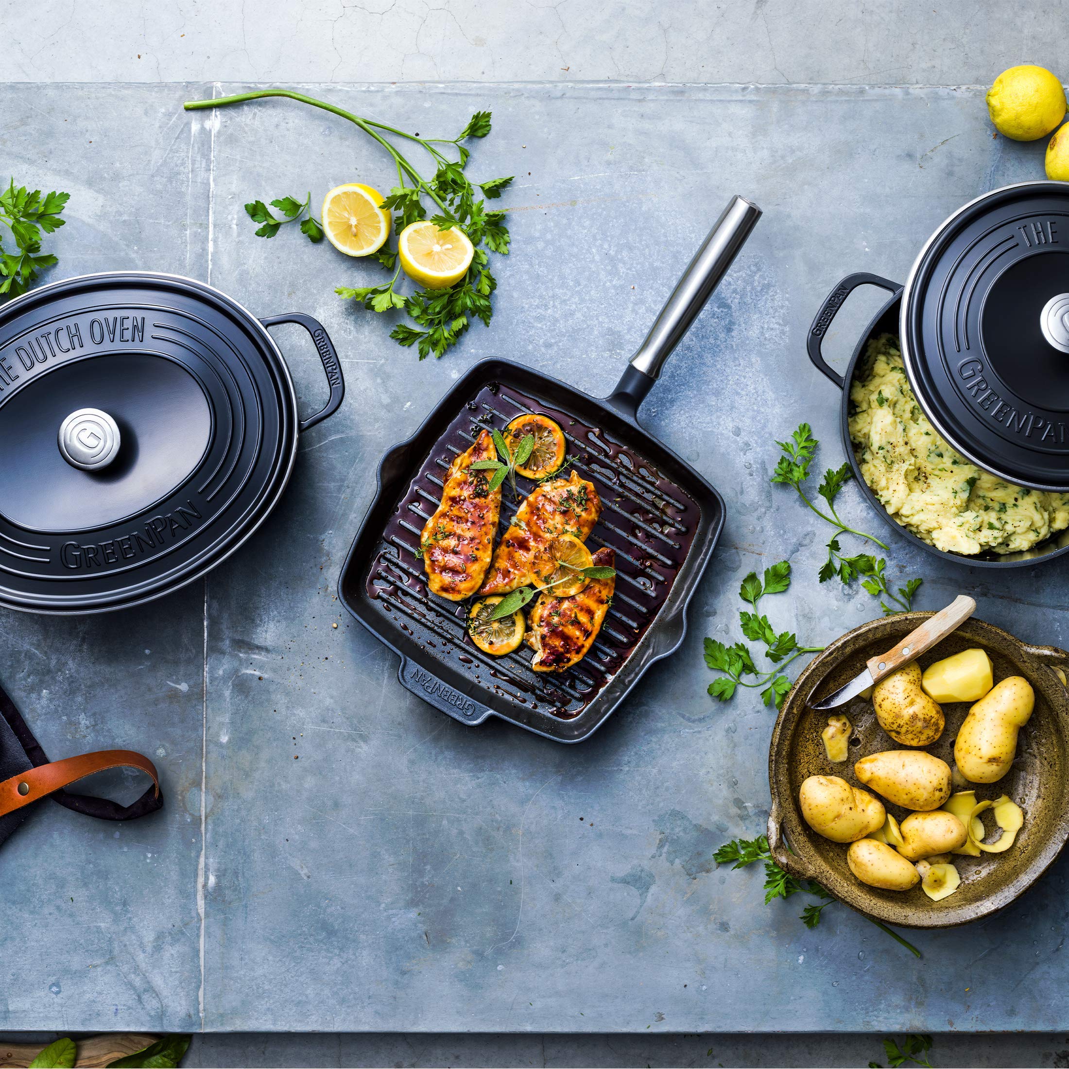 greenpan-featherweights-cocotte-casserole-ronde-24-cm-4-2-l-en-fonte-d-aluminium image 5