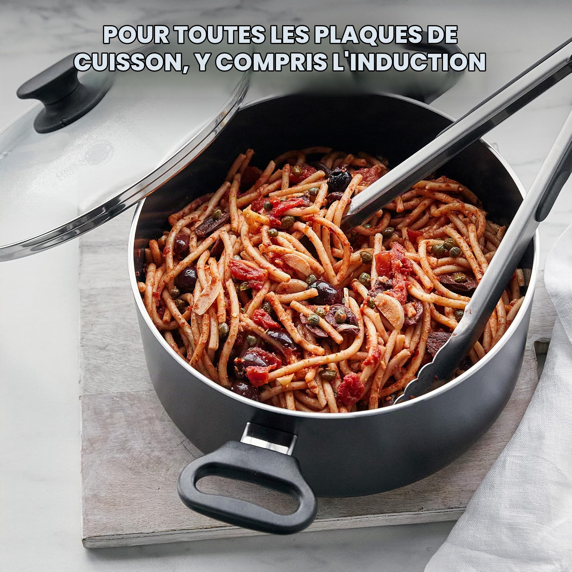 greenpan-cambridge-marmite-24-cm-4-9-l-avec-couvercle-antiadh-sif-c-ramique-sans image 7