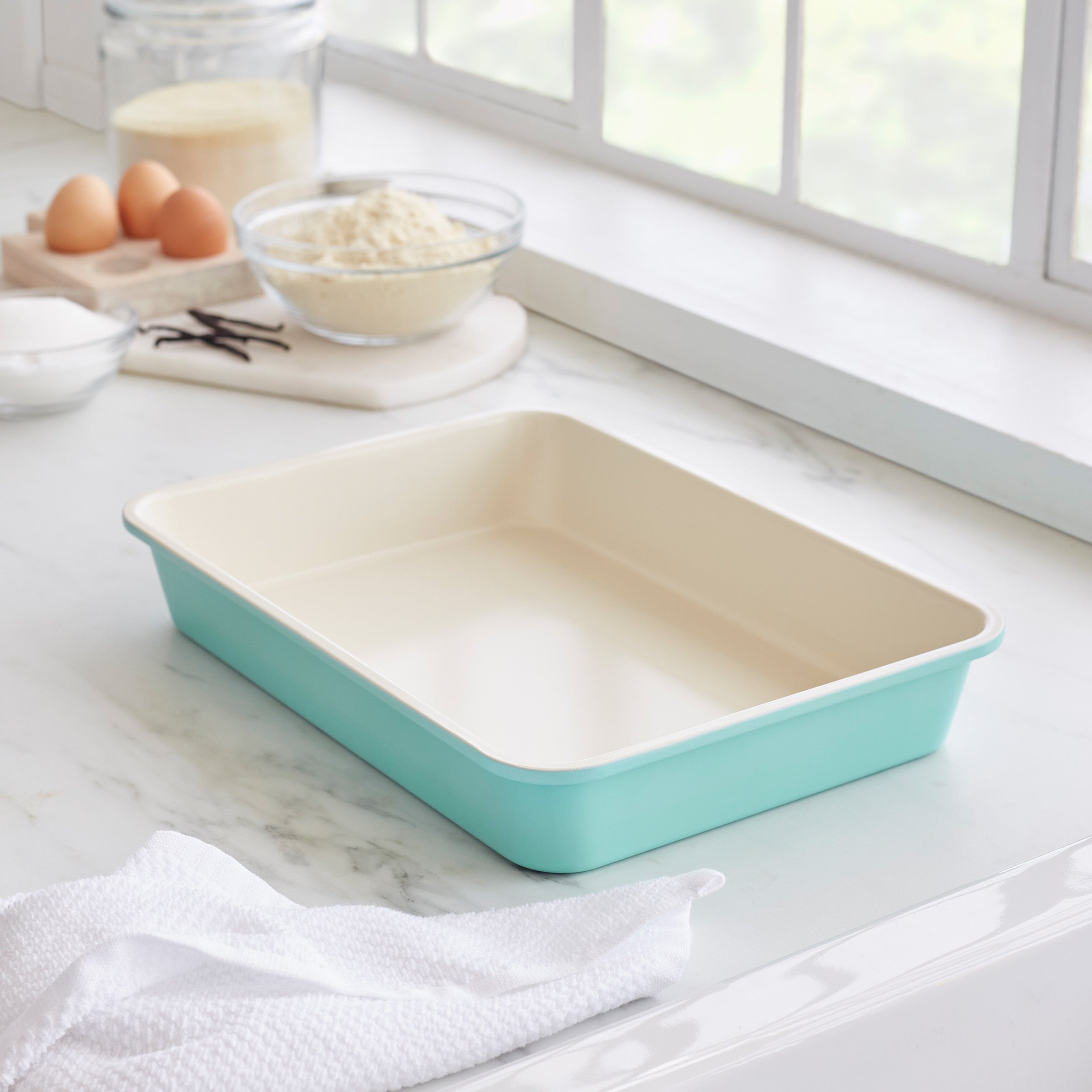 greenpan-greenlife-moule-g-teau-rectangulaire-contour-turquoise-antiadh-sif-sans image 2