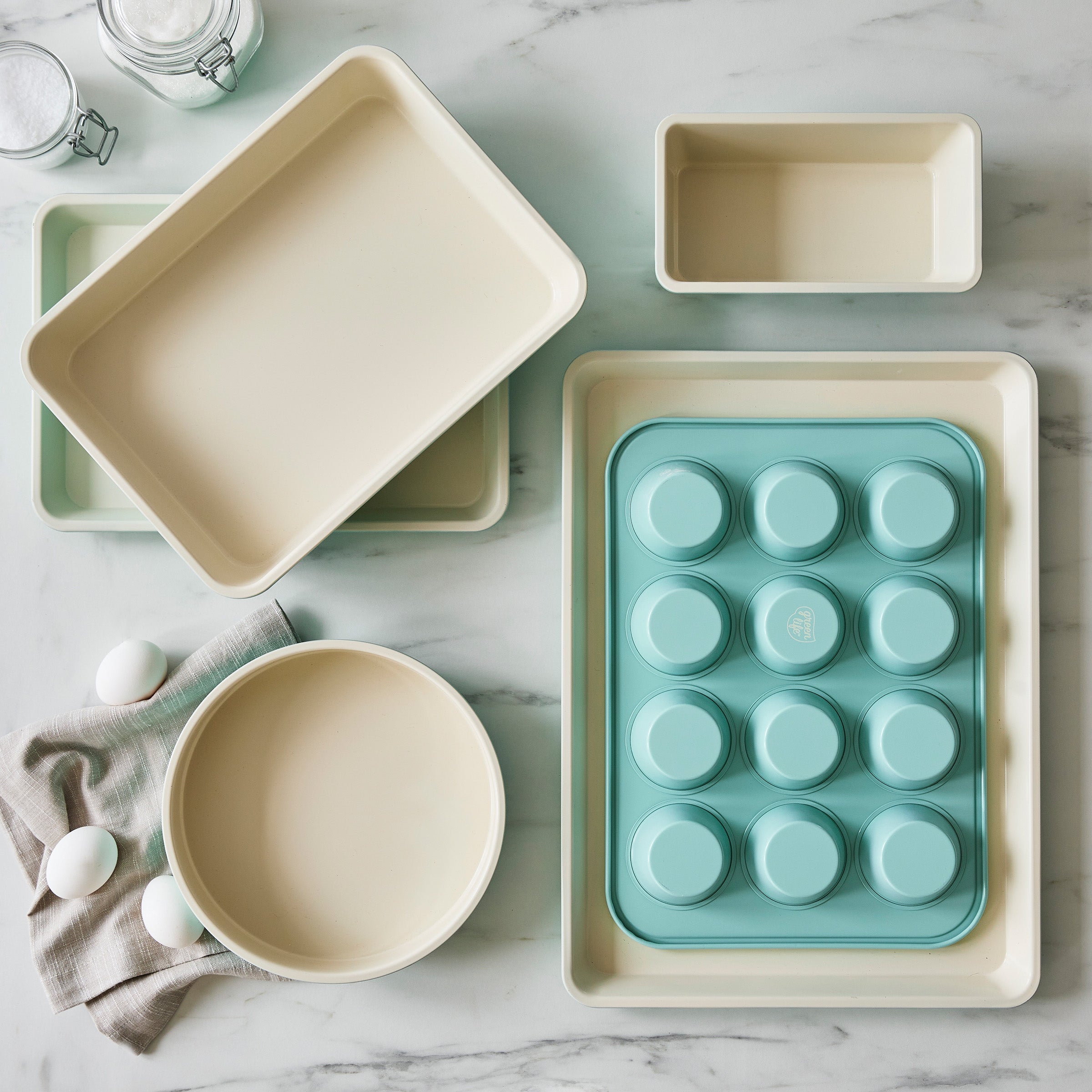 greenpan-greenlife-moule-g-teau-rectangulaire-contour-turquoise-antiadh-sif-sans image 7