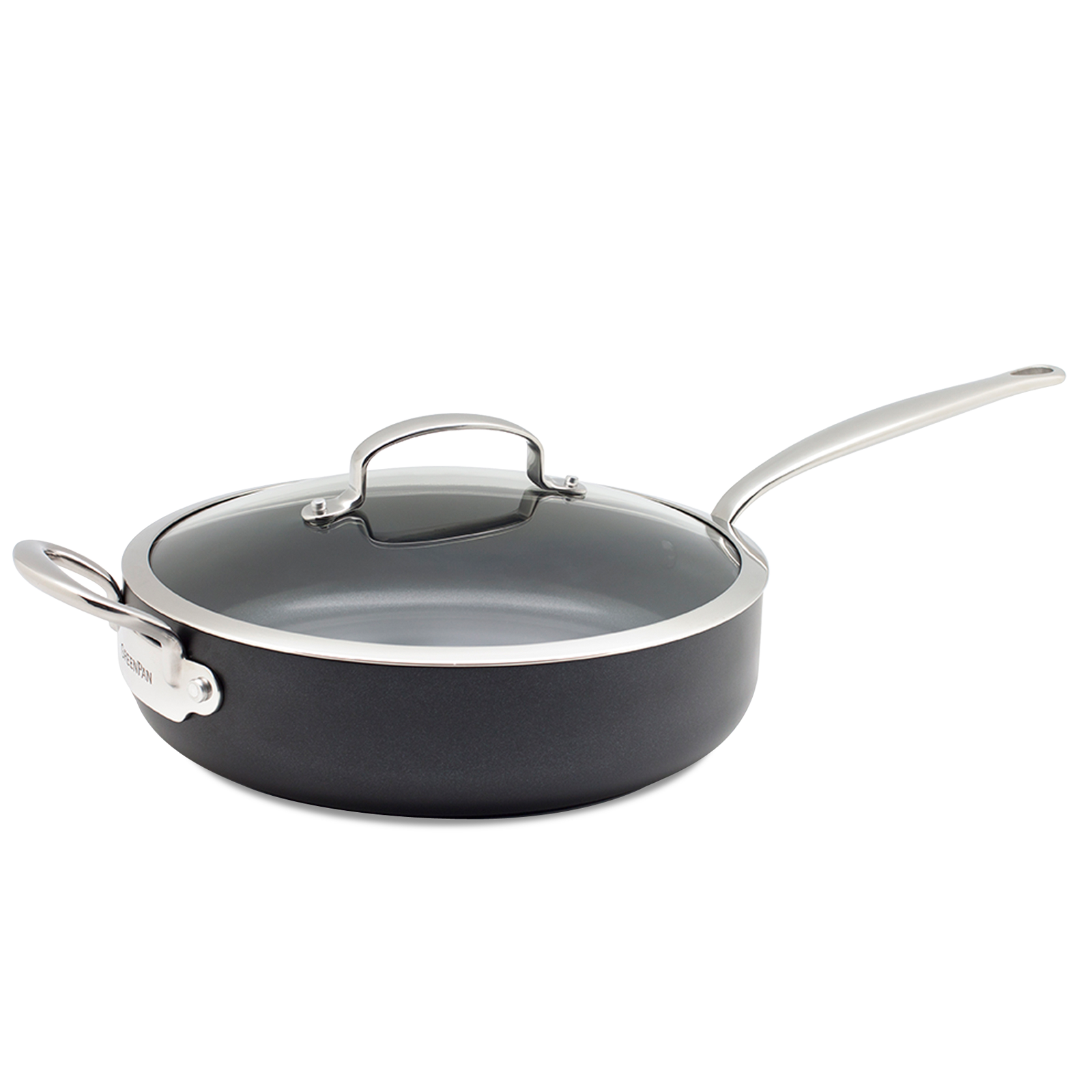 greenpan-barcelona-sauteuse-avec-couvercle-en-aluminium-ultra-pais-avec-inductio image 1