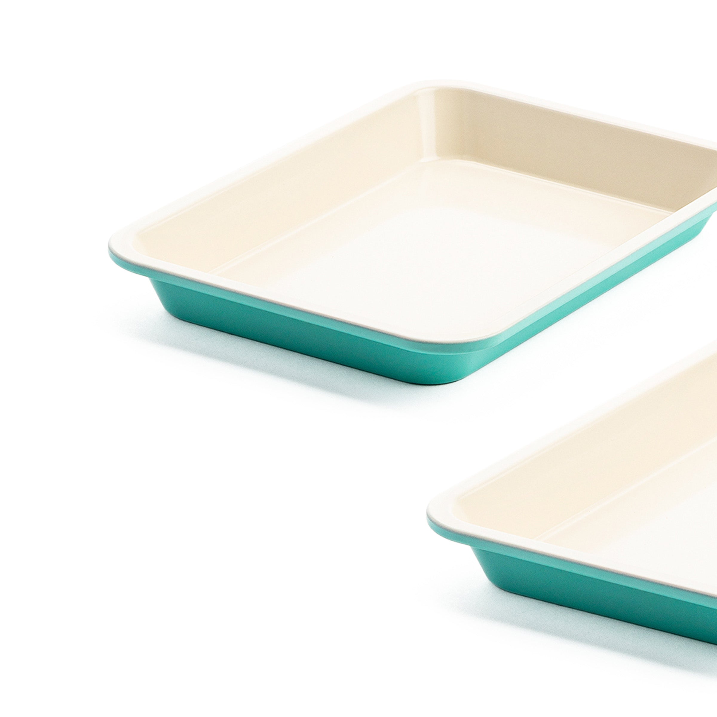 greenpan-contour-set-de-2-plaques-biscuits-turquoise-acier-haute-qualit-sans-pfa image 4