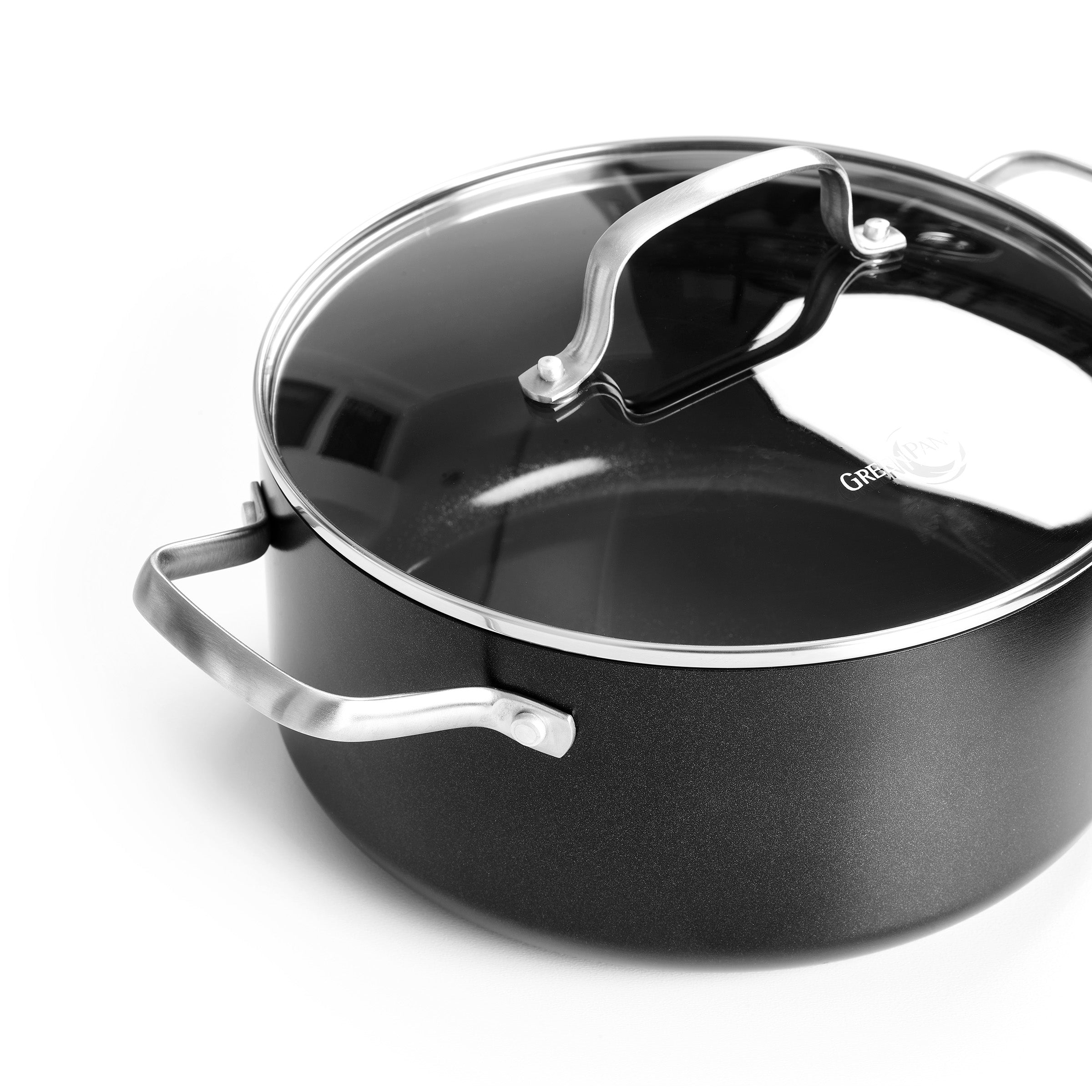 greenpan-copenhagen-ensemble-de-6-pi-ces-aluminium-tremp-poign-es-inox-mat-compa image 5