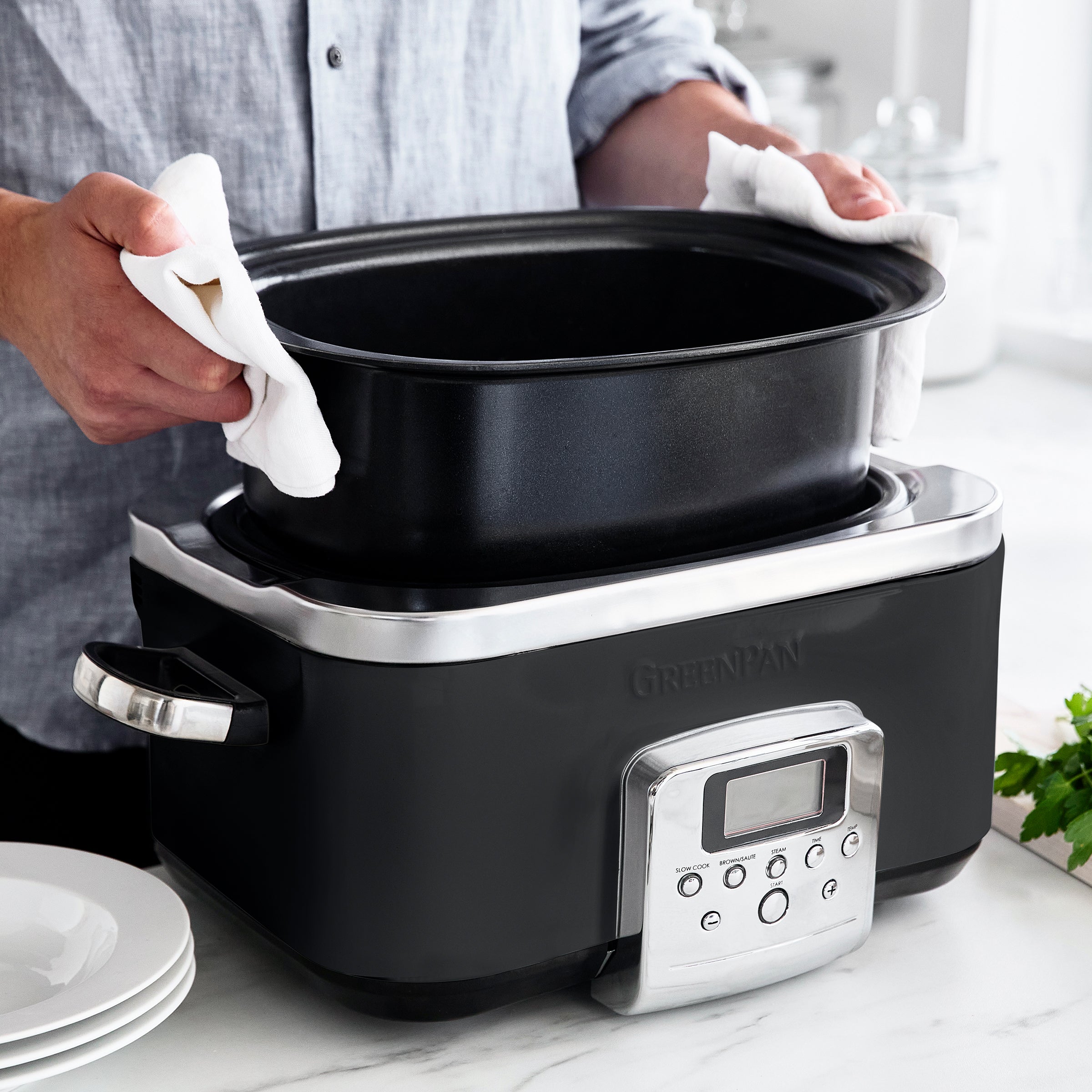 greenpan-slowcooker-6l-noir-mijoteuse-lectrique-6-litres-avec-fonction-saisie-pu image 7