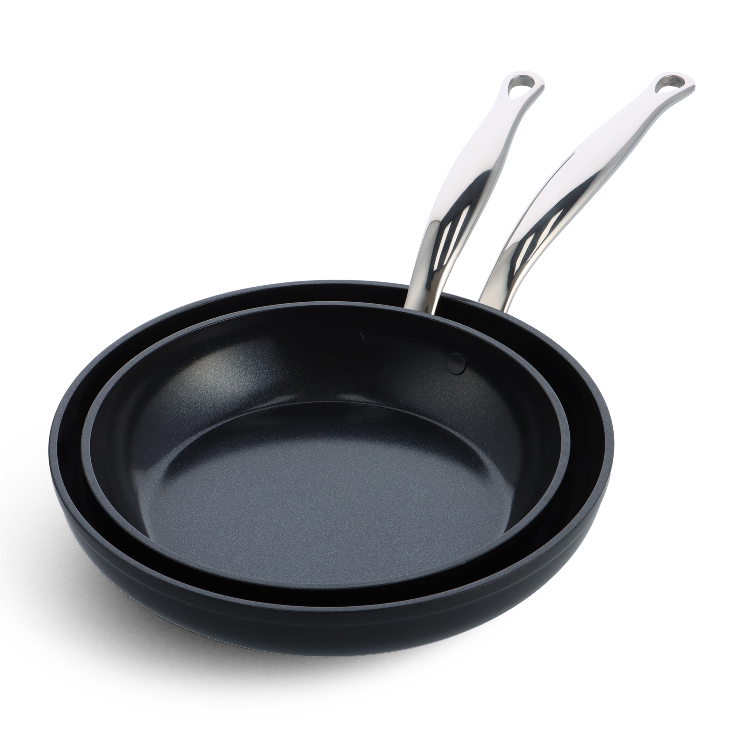 greenpan-barcelona-pro-set-2-pi-ces-po-les-24-28-cm-antiadh-sives-c-ramique-sans image 1