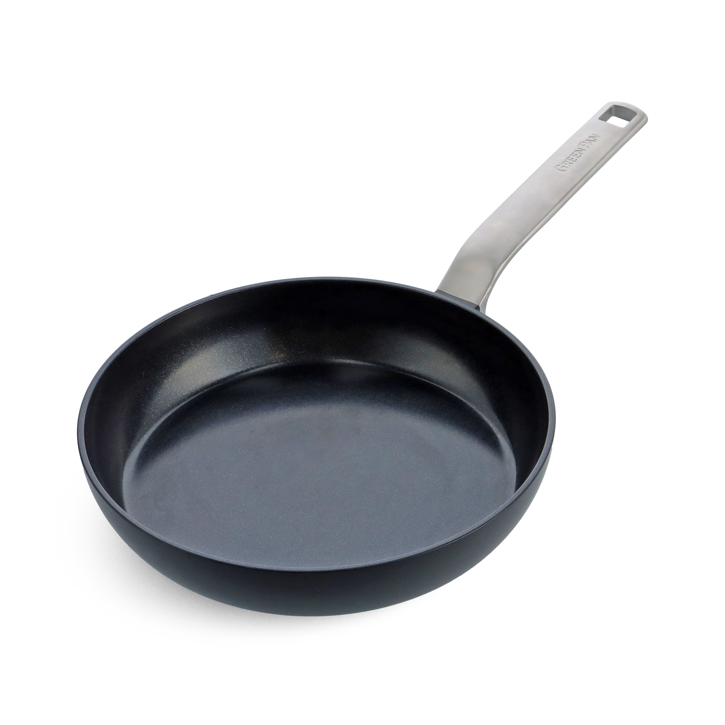 greenpan-evolution-black-po-le-24-cm-avec-manche-amovible-en-acier-inoxydable image 1