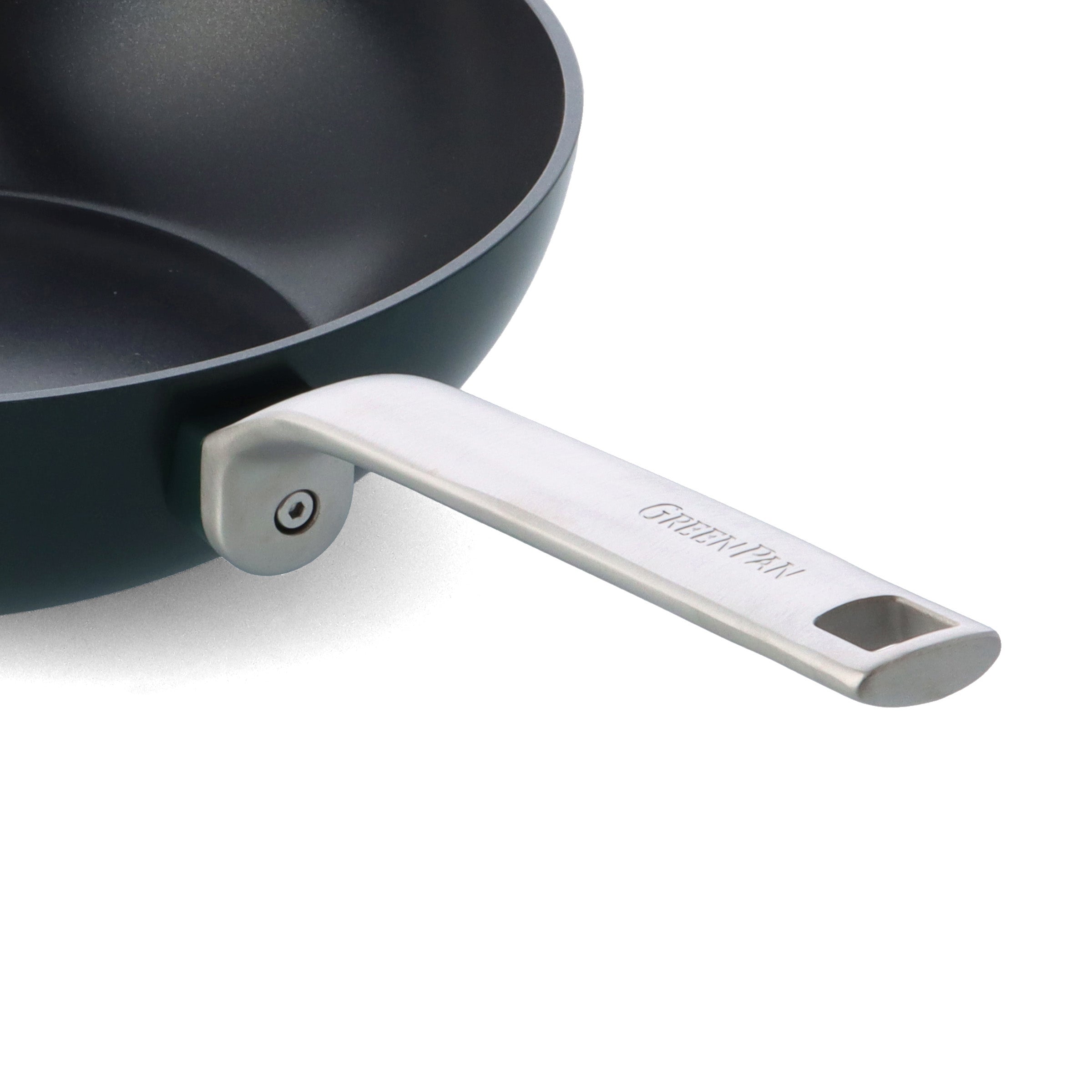 greenpan-evolution-pine-green-wok-28-cm-poign-e-dor-e-amovible image 3