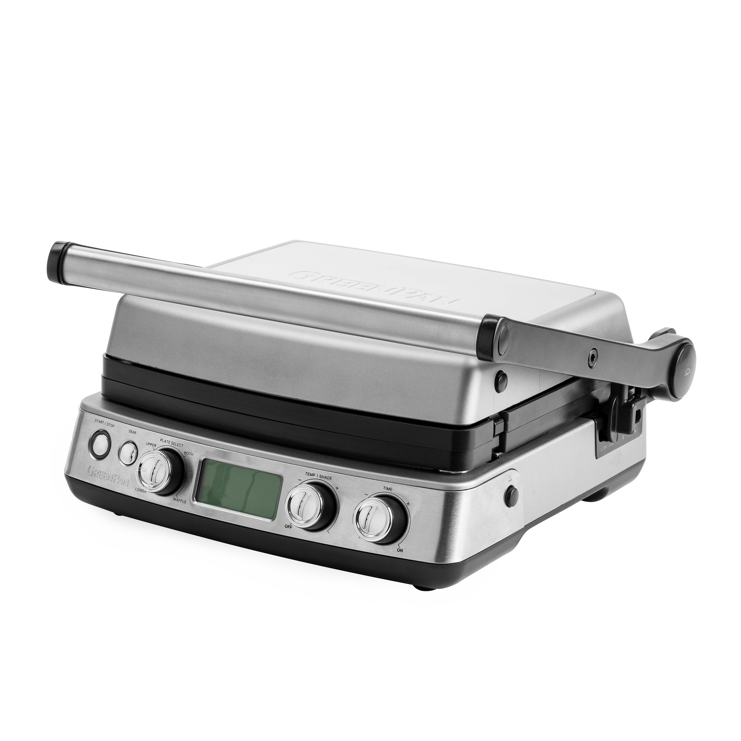 greenpan-contact-grill-stainless-steel-gril-lectrique-6-en-1-plaques-c-ramique-s image 1