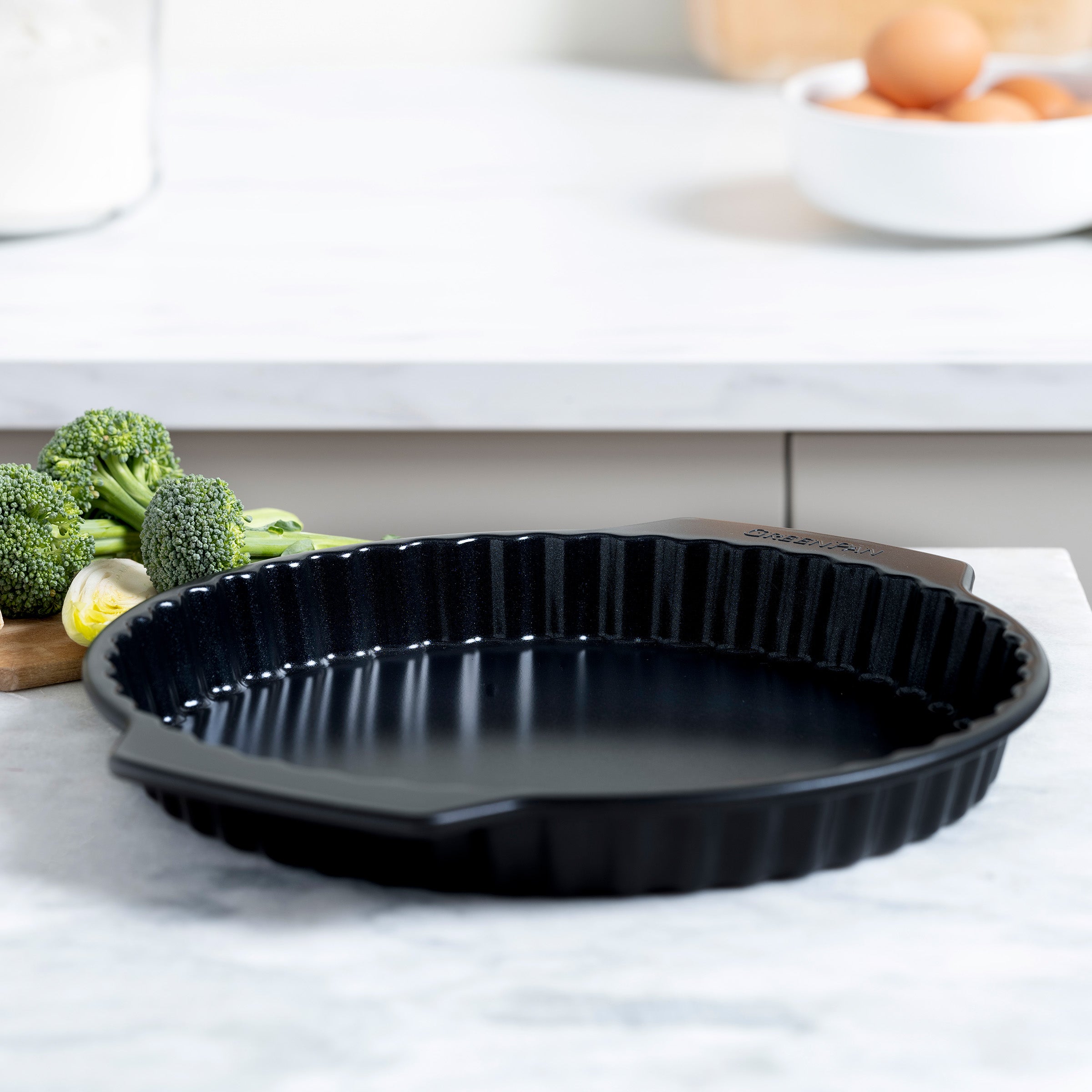 greenpan-bistro-moule-quiche-28-cm-en-acier-aluminis-antiadh-sif-sans-pfas image 5