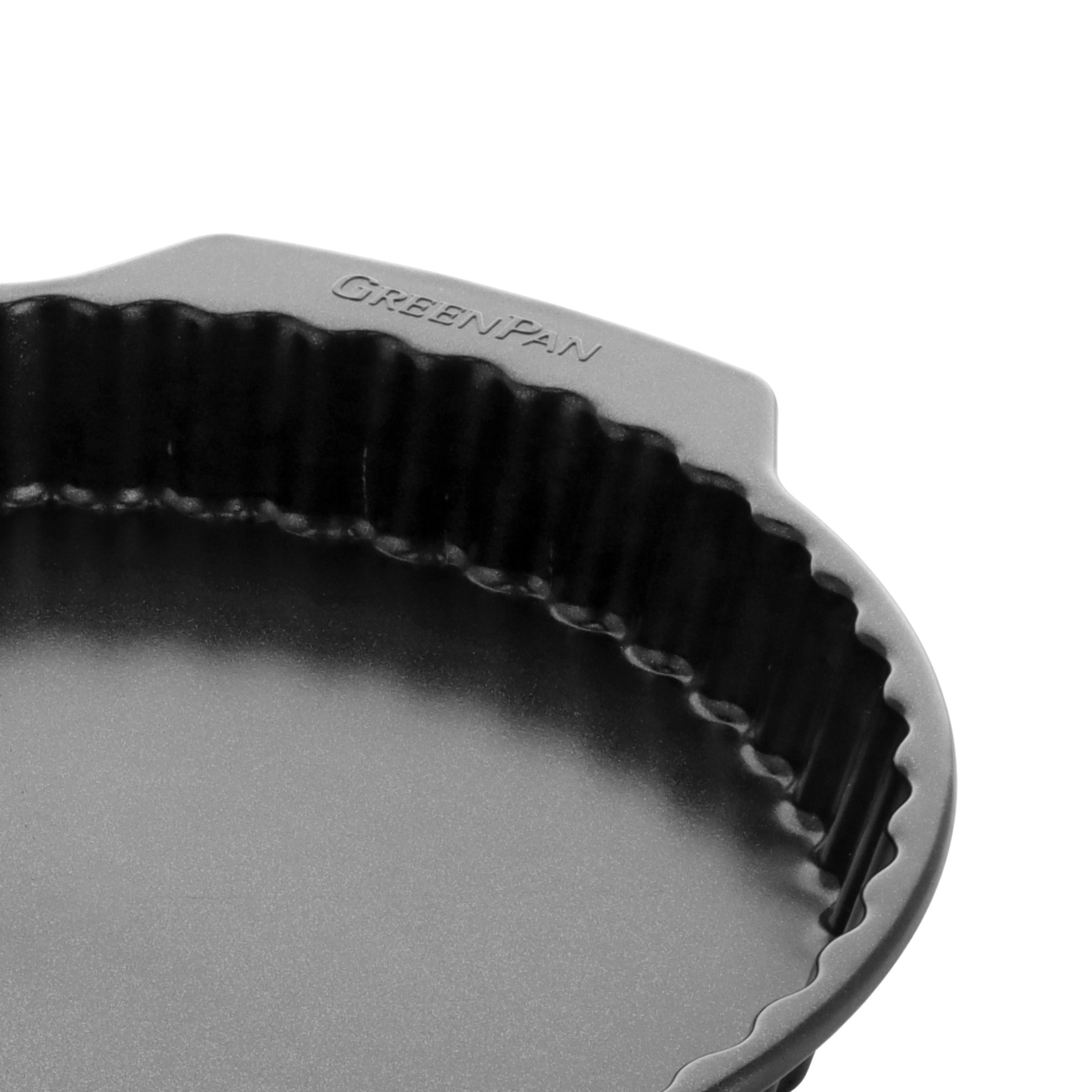 greenpan-bistro-moule-quiche-28-cm-en-acier-aluminis-antiadh-sif-sans-pfas image 2