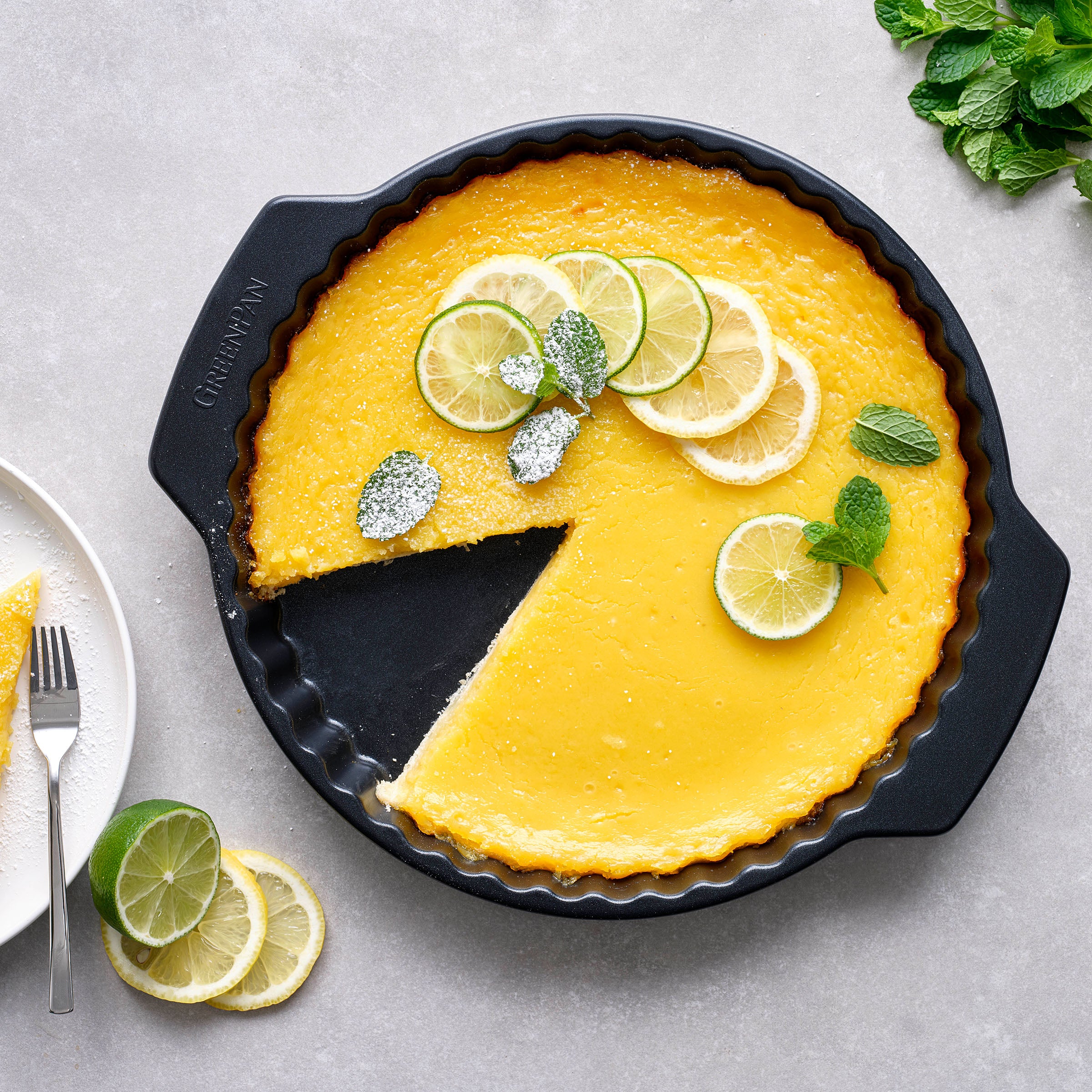 greenpan-bistro-moule-quiche-28-cm-en-acier-aluminis-antiadh-sif-sans-pfas image 6