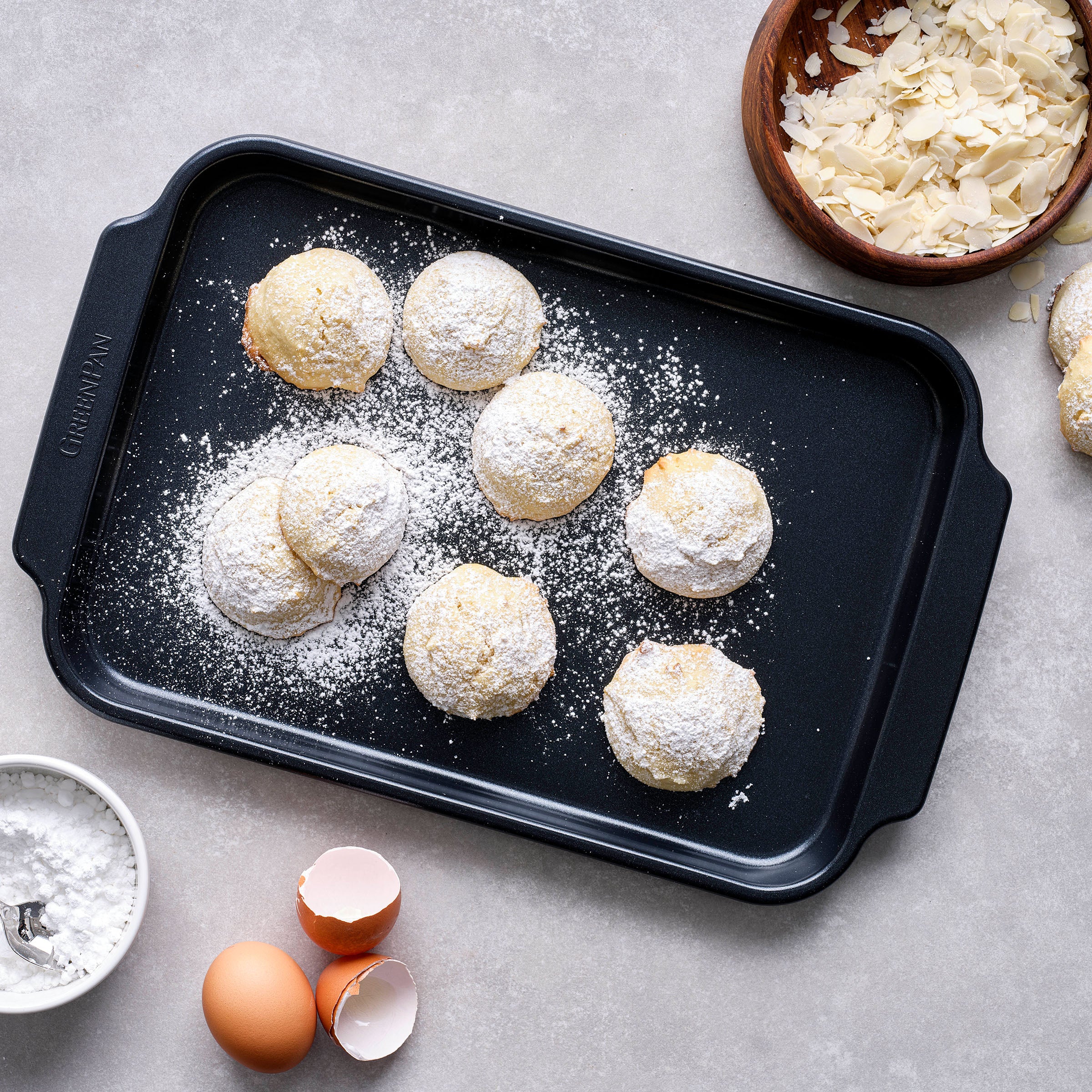 greenpan-bistro-plaque-biscuits-33-cm-x-22-5-cm-acier-aluminis-avec-rev-tement-a image 5