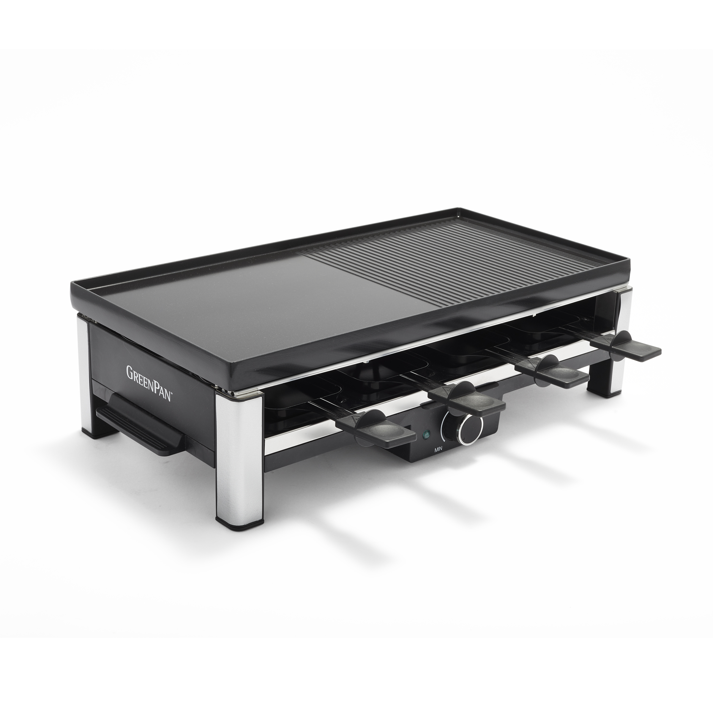 greenpan-bistro-gourmet-plancha-de-table-2-en-1-pour-8-personnes image 1