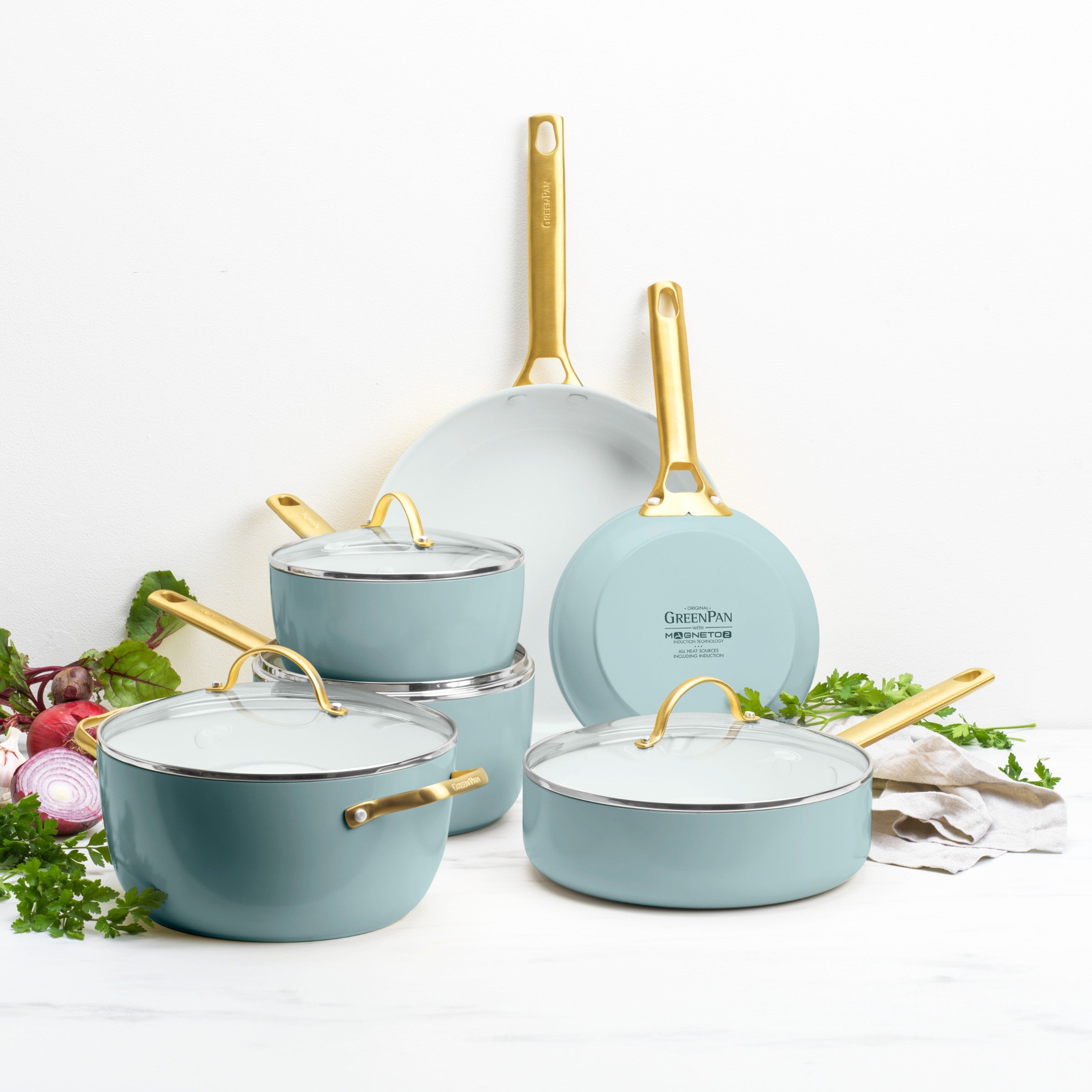 greenpan-padova-reserve-set-de-po-les-2-pi-ces-smokey-blue-20-26-cm-induction-et image 5
