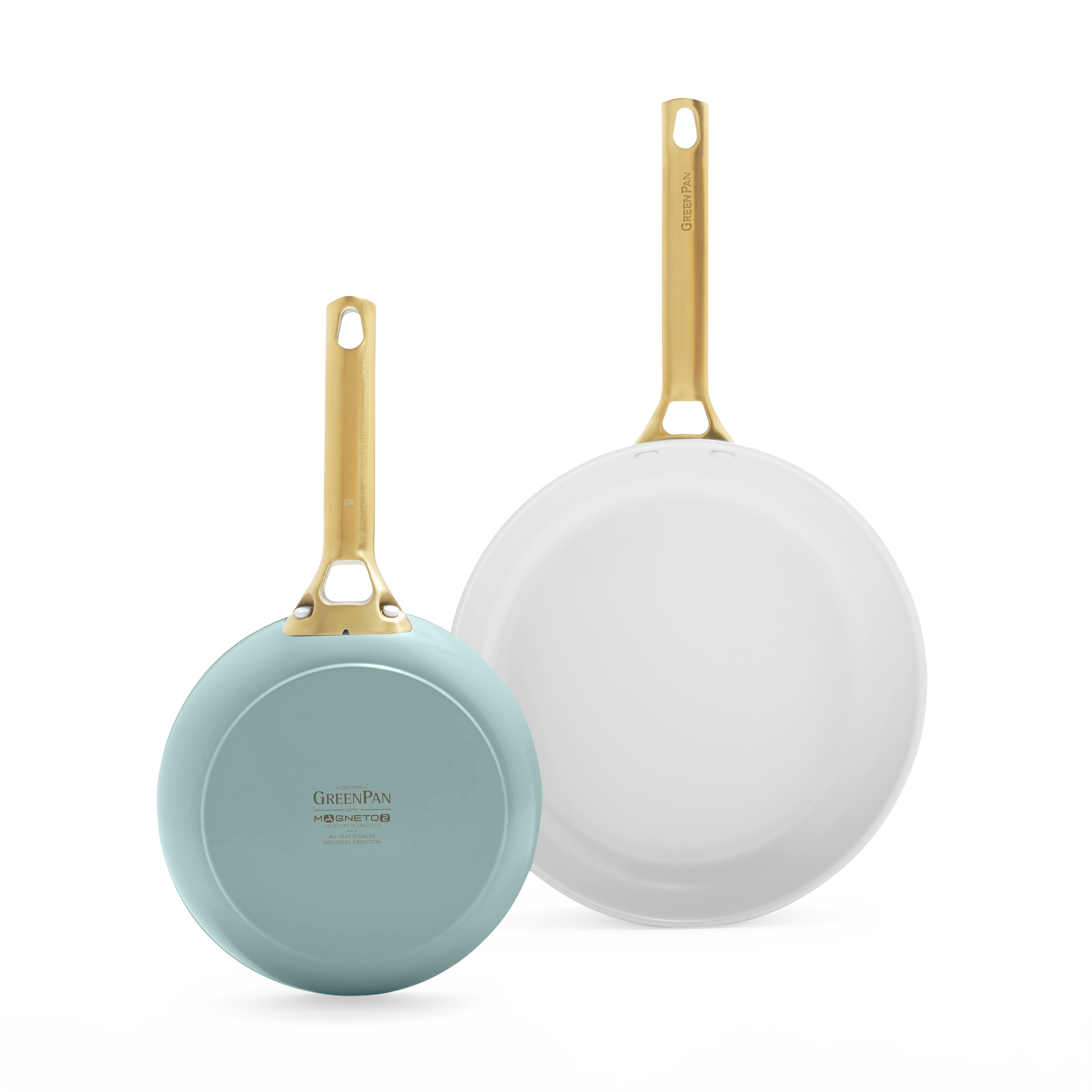greenpan-padova-reserve-set-de-po-les-2-pi-ces-smokey-blue-20-26-cm-induction-et image 1