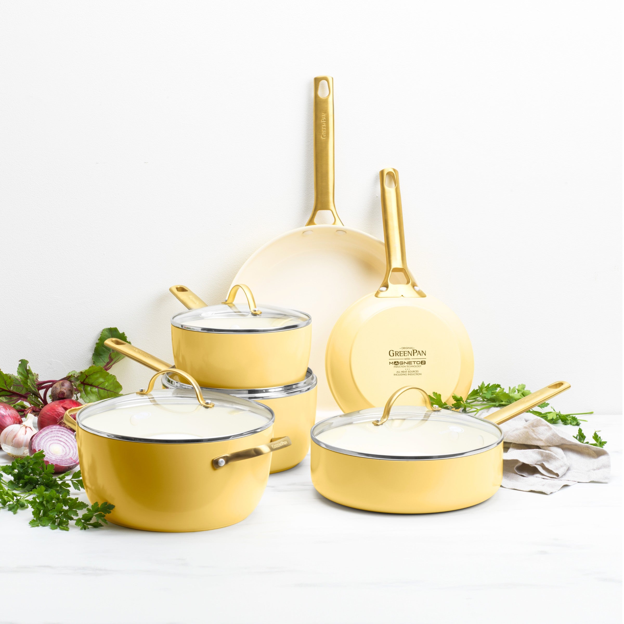 greenpan-padova-reserve-batterie-de-cuisine-10-pi-ces-jaune-induction-et-four image 7
