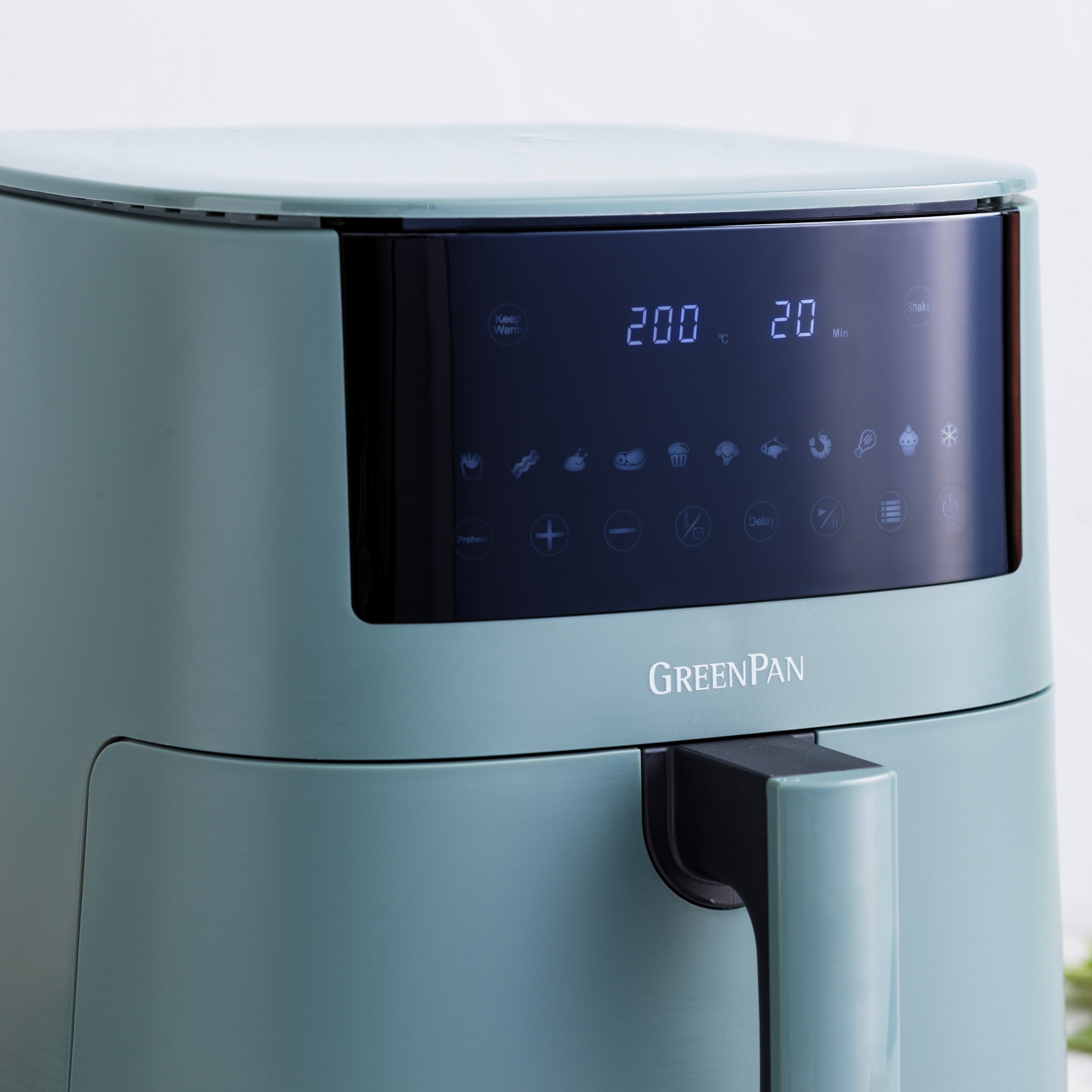 greenpan-bistro-xxl-airfryer-friteuse-air-7-2-l-smokey-blue-antiadh-sif-c-ramiqu image 2