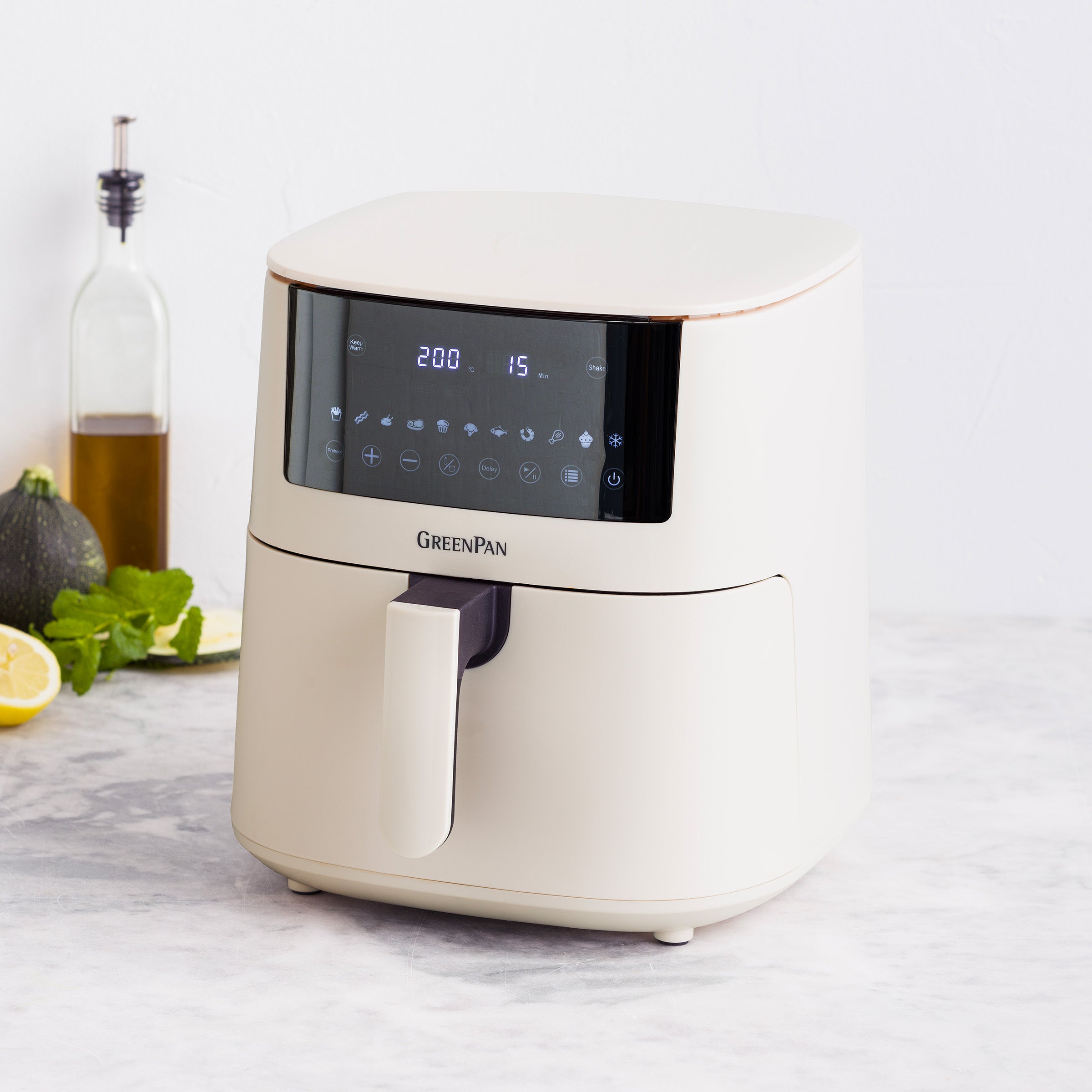 greenpan-bistro-xxl-airfryer-7-2-l-cr-me-friteuse-air-sans-pfas-rev-tement-c-ram image 4