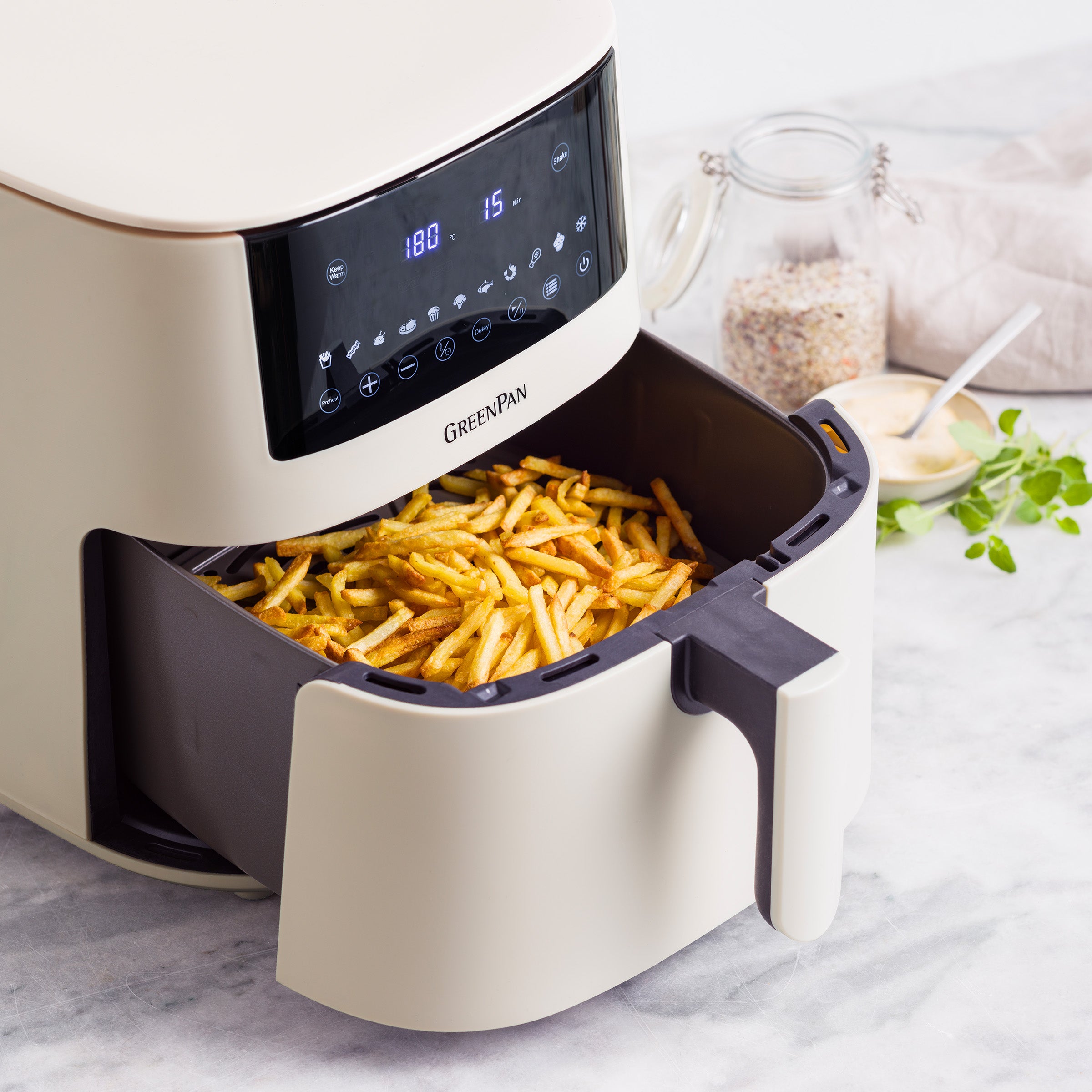 greenpan-bistro-xxl-airfryer-7-2-l-cr-me-friteuse-air-sans-pfas-rev-tement-c-ram image 8